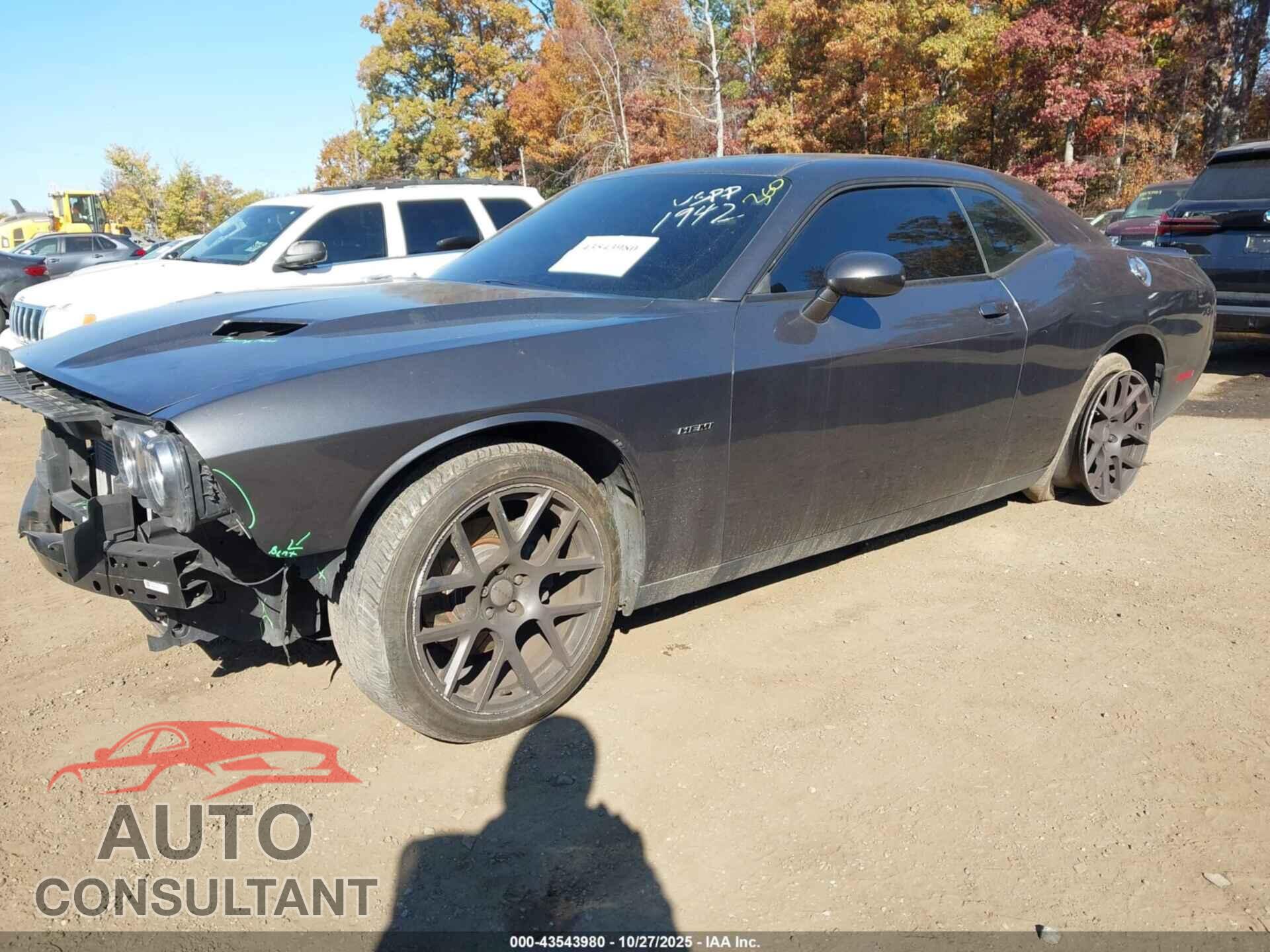 DODGE CHALLENGER 2016 - 2C3CDZBT7GH331942
