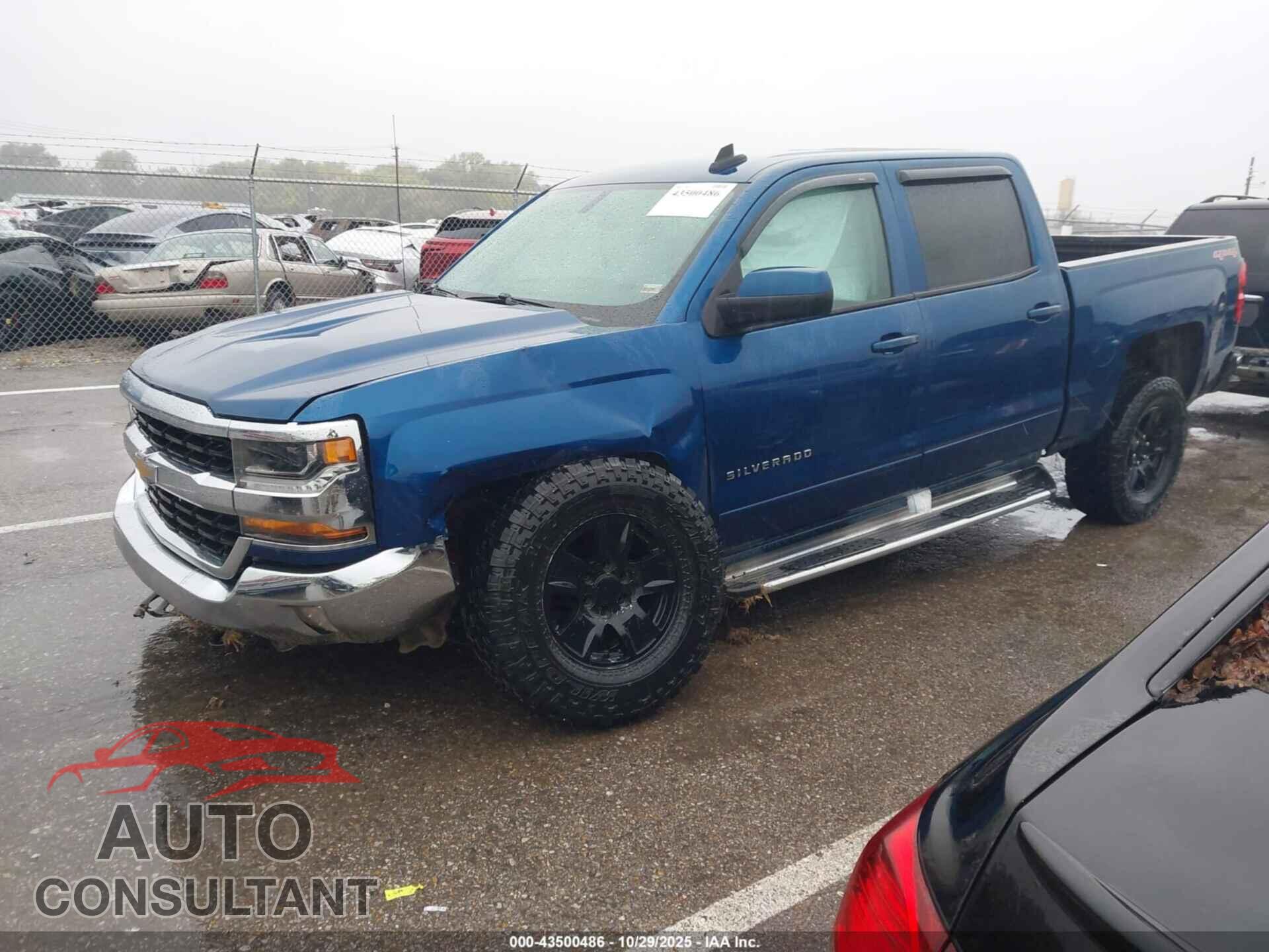 CHEVROLET SILVERADO 1500 2017 - 3GCUKREC2HG436536