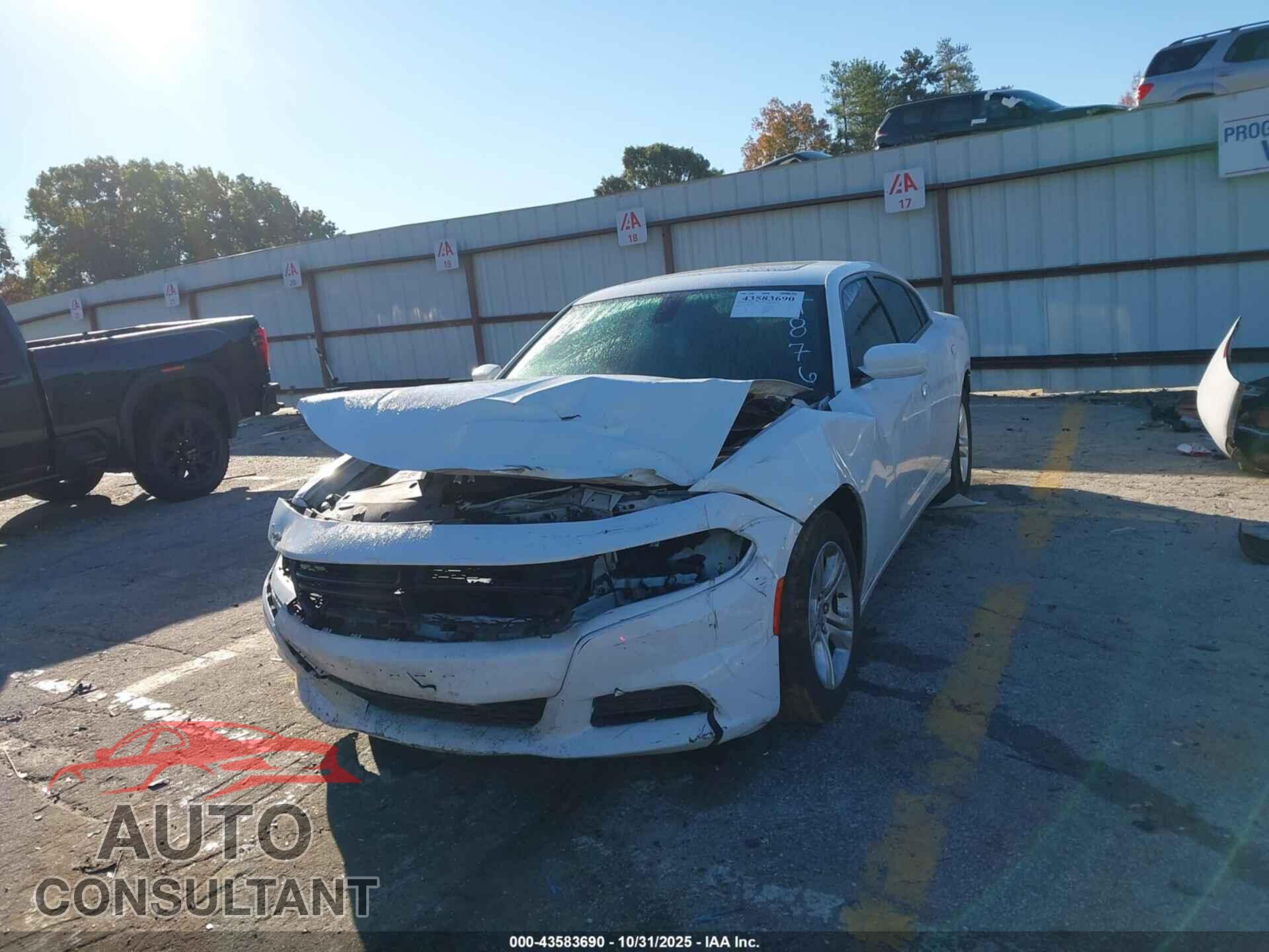 DODGE CHARGER 2019 - 2C3CDXBG2KH724876