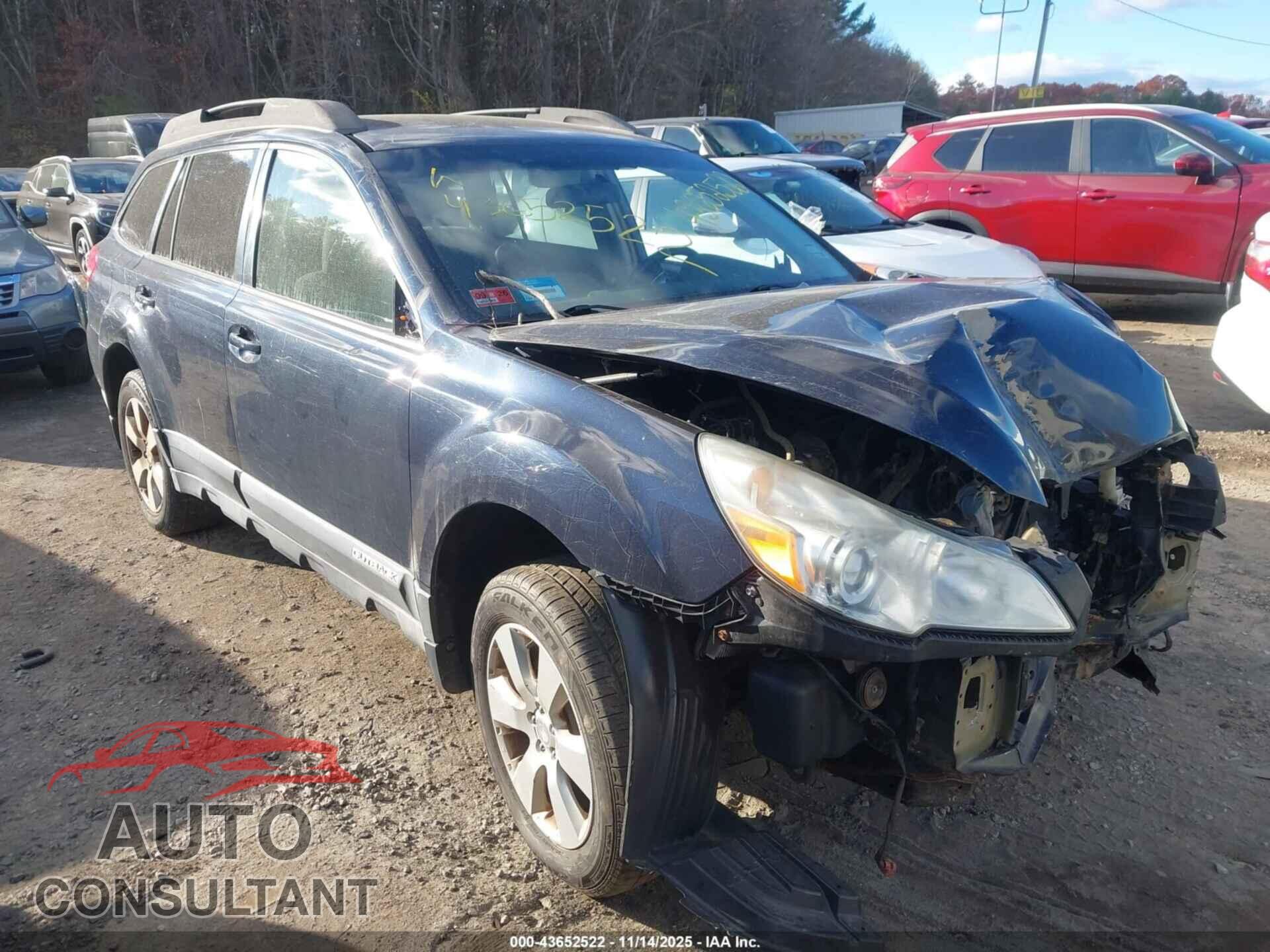 SUBARU OUTBACK 2012 - 4S4BRBCC6C3297600