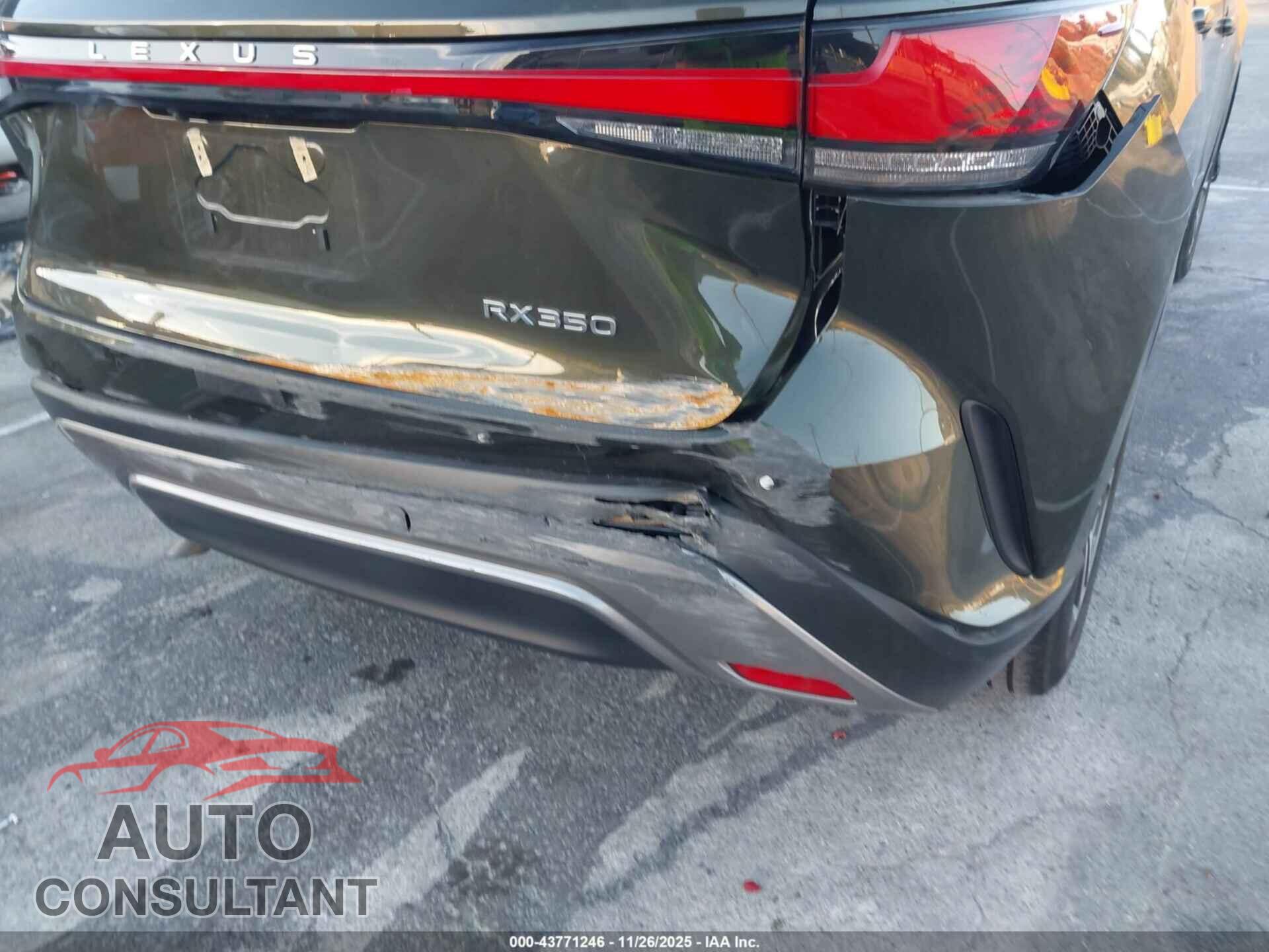 LEXUS RX 350 2023 - 2T2BAMBA8PC008779