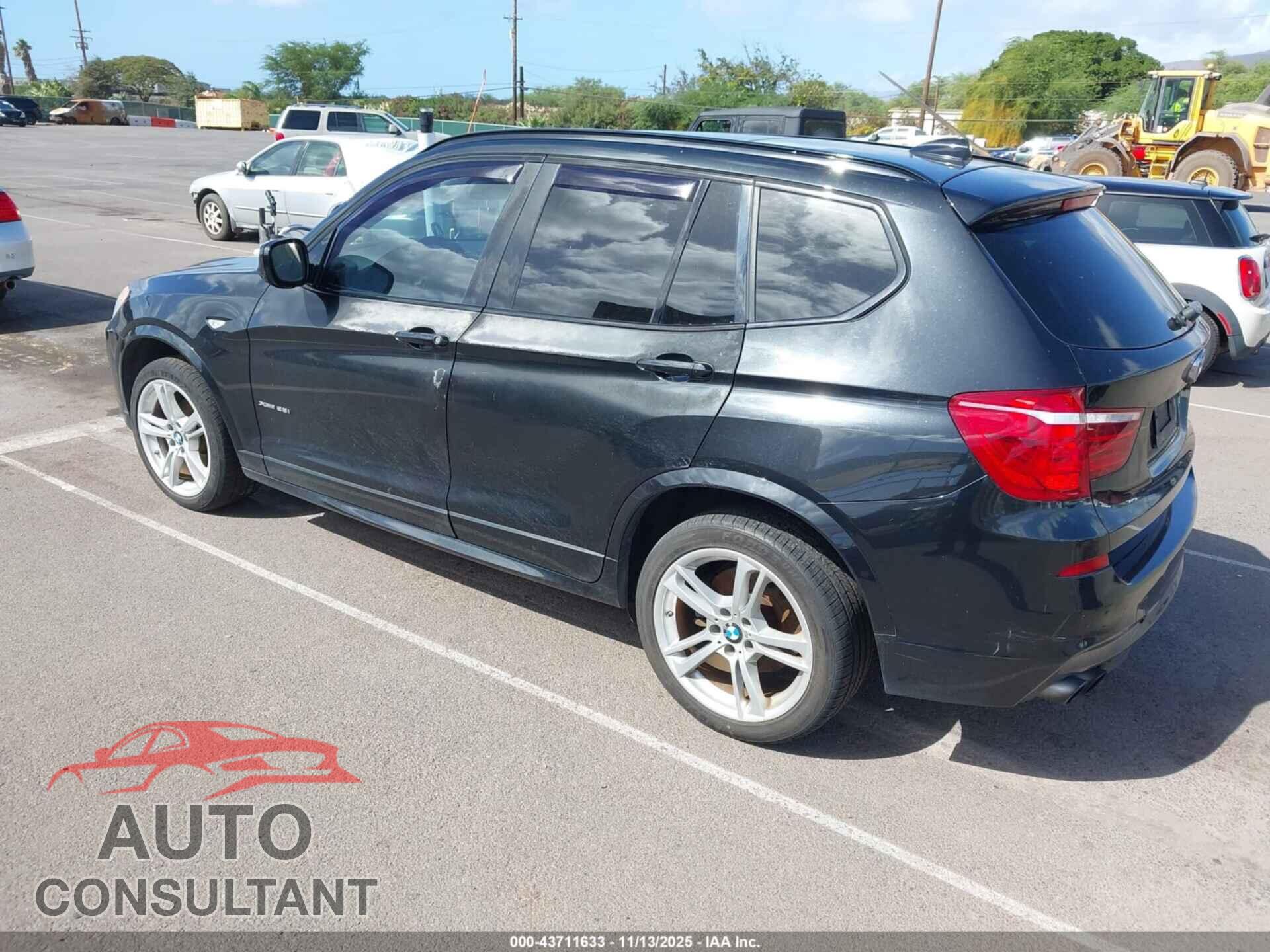 BMW X3 2013 - 5UXWX9C58D0A18108