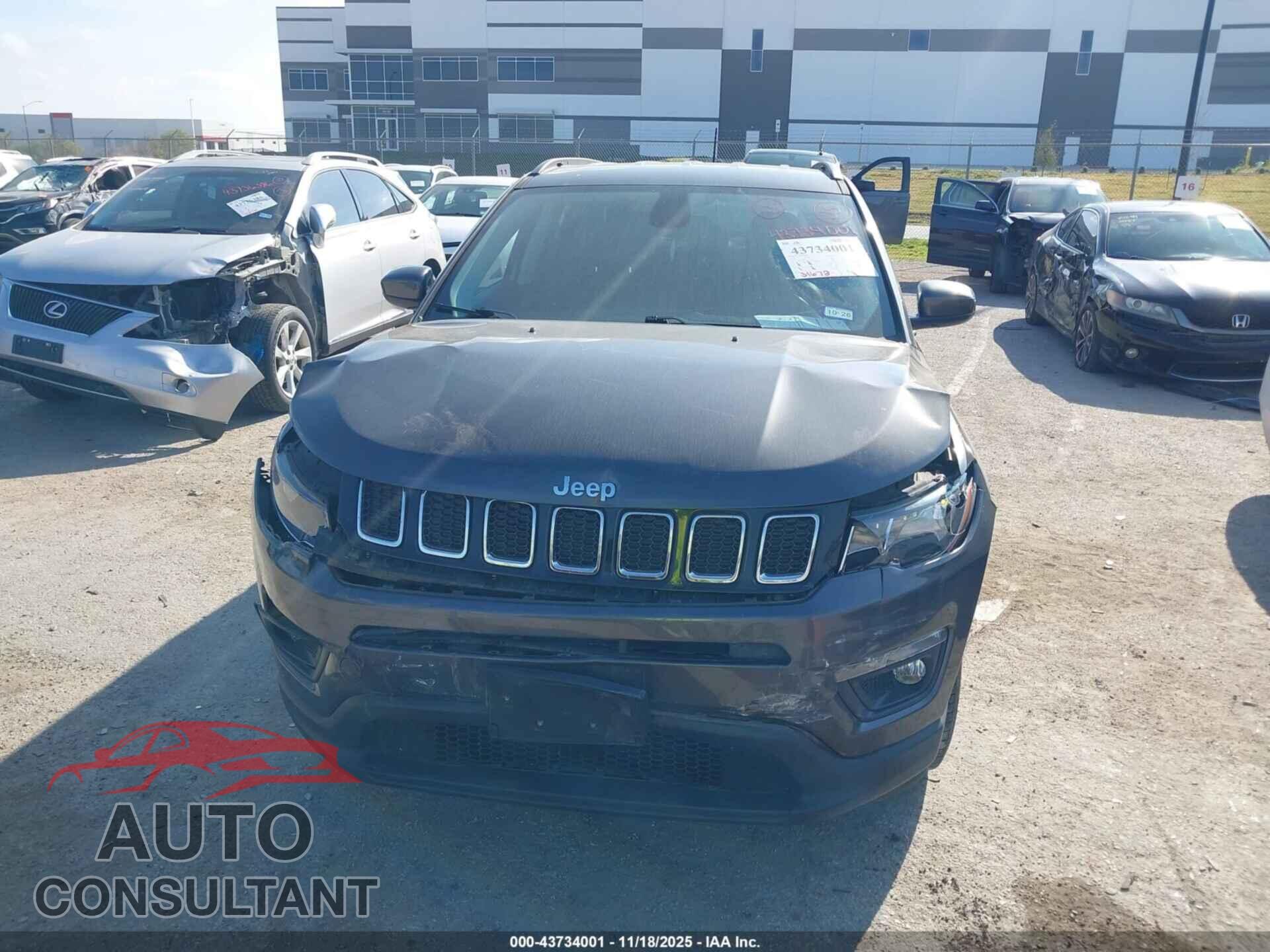 JEEP COMPASS 2020 - 3C4NJDBB2LT229330