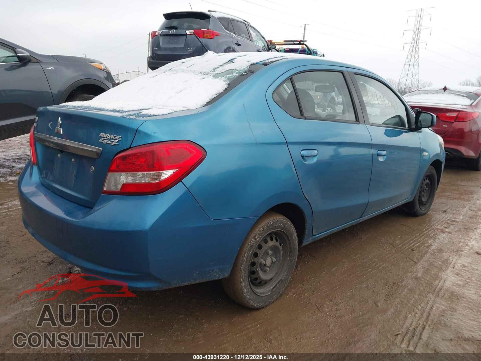 MITSUBISHI MIRAGE G4 2017 - ML32F3FJ1HHF12328