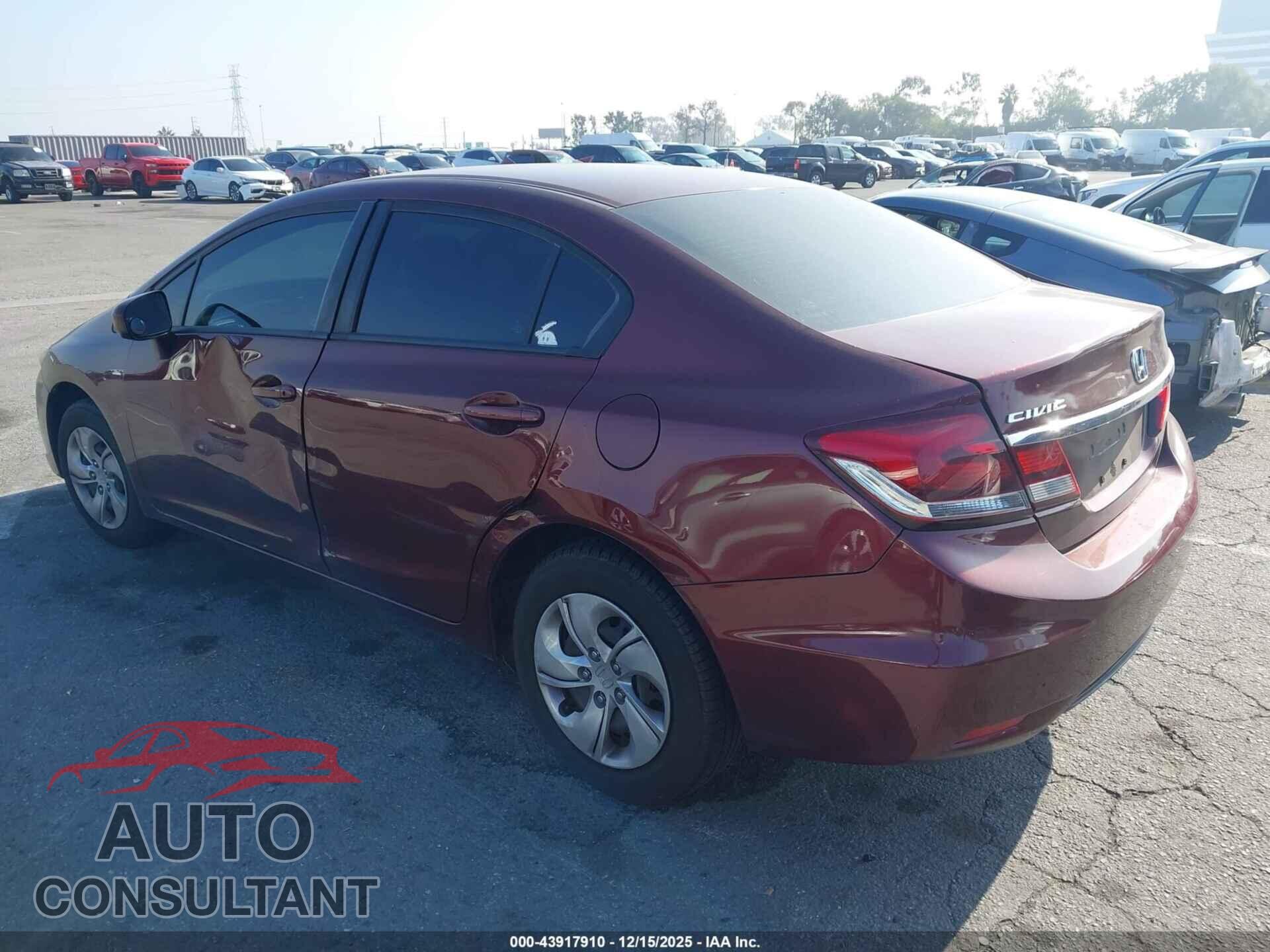 HONDA CIVIC 2015 - 19XFB2F59FE212530