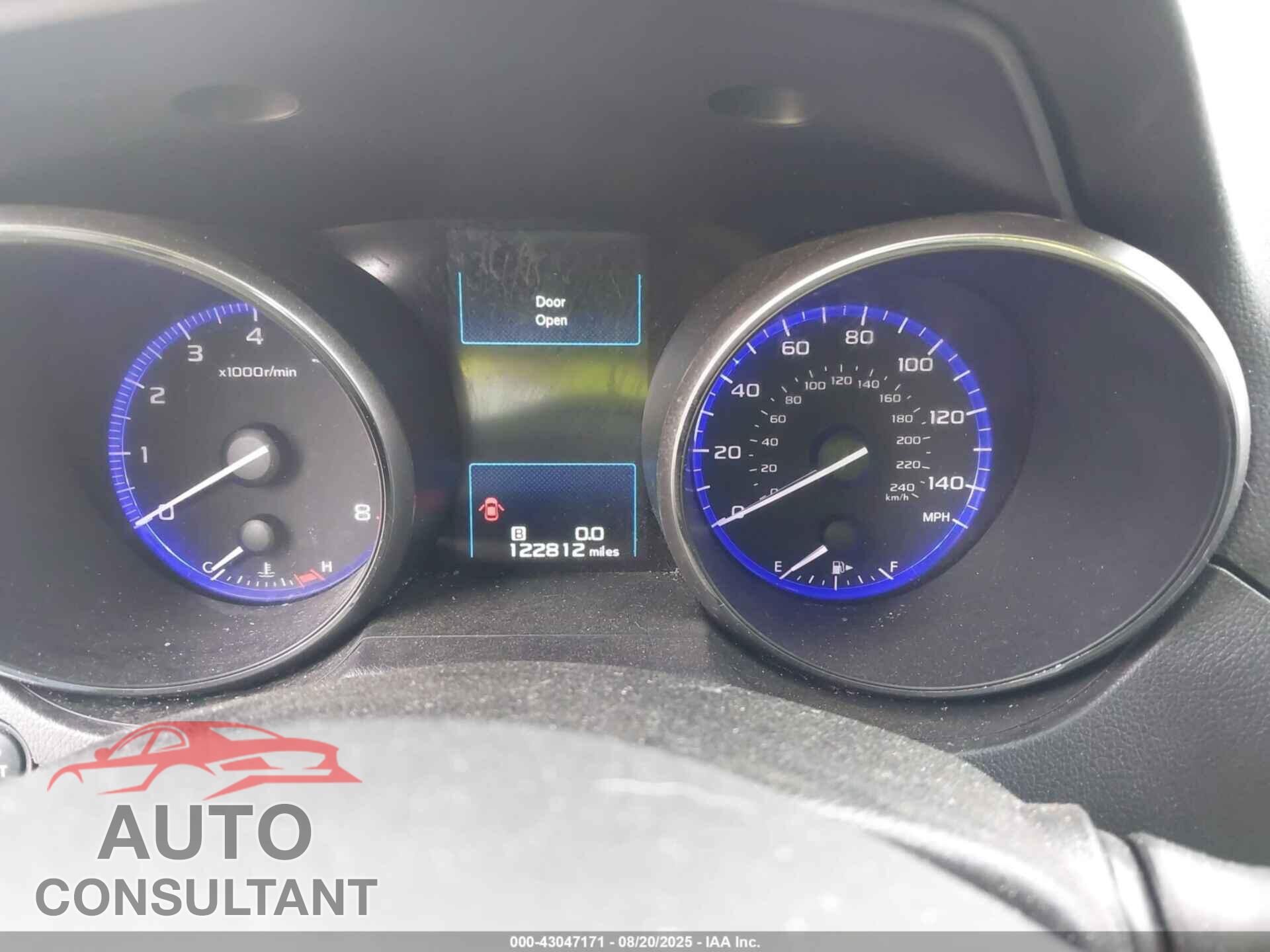 SUBARU OUTBACK 2017 - 4S4BSAFCXH3283314
