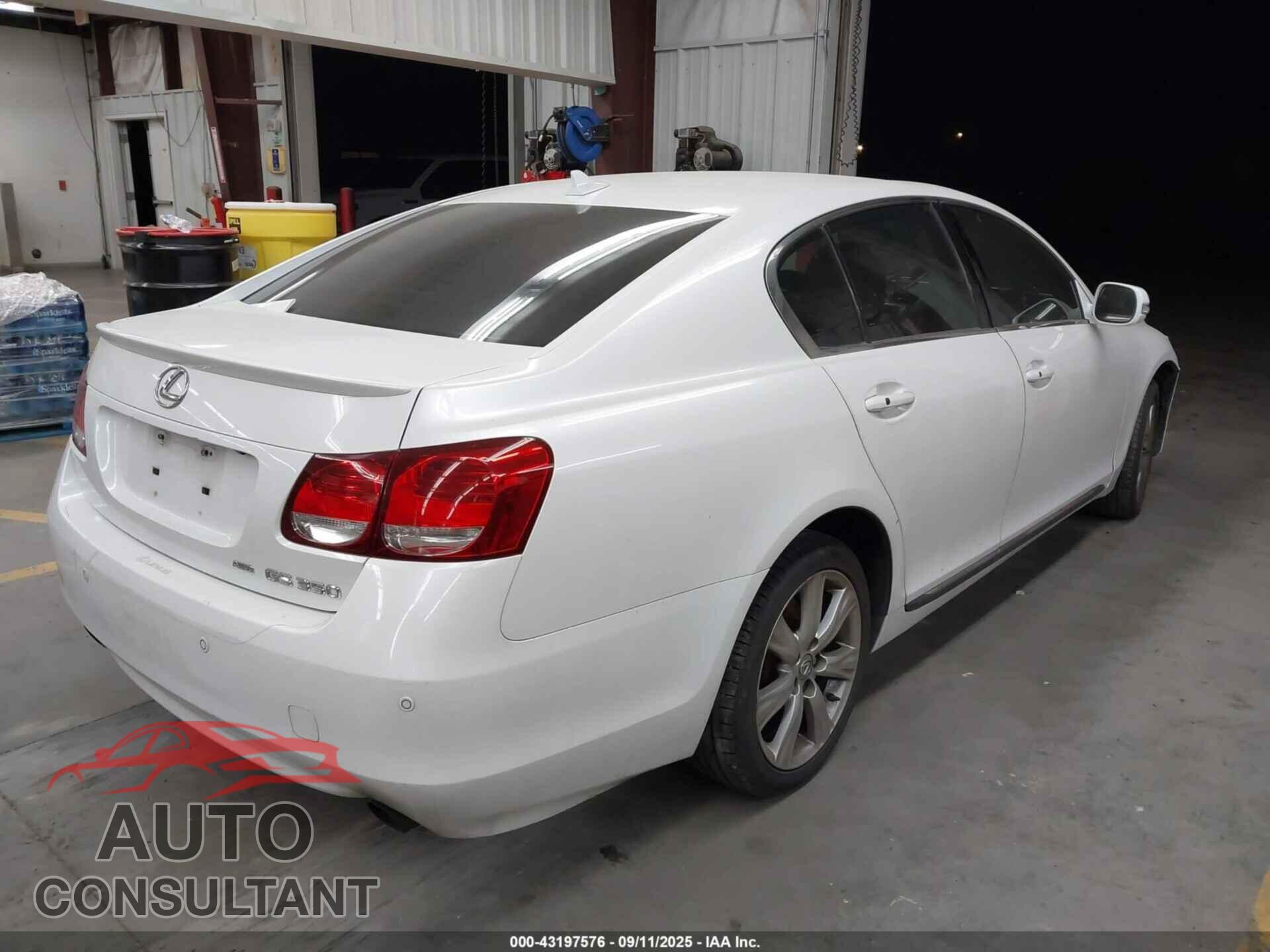 LEXUS GS 2011 - JTHCE1KS2B0030377