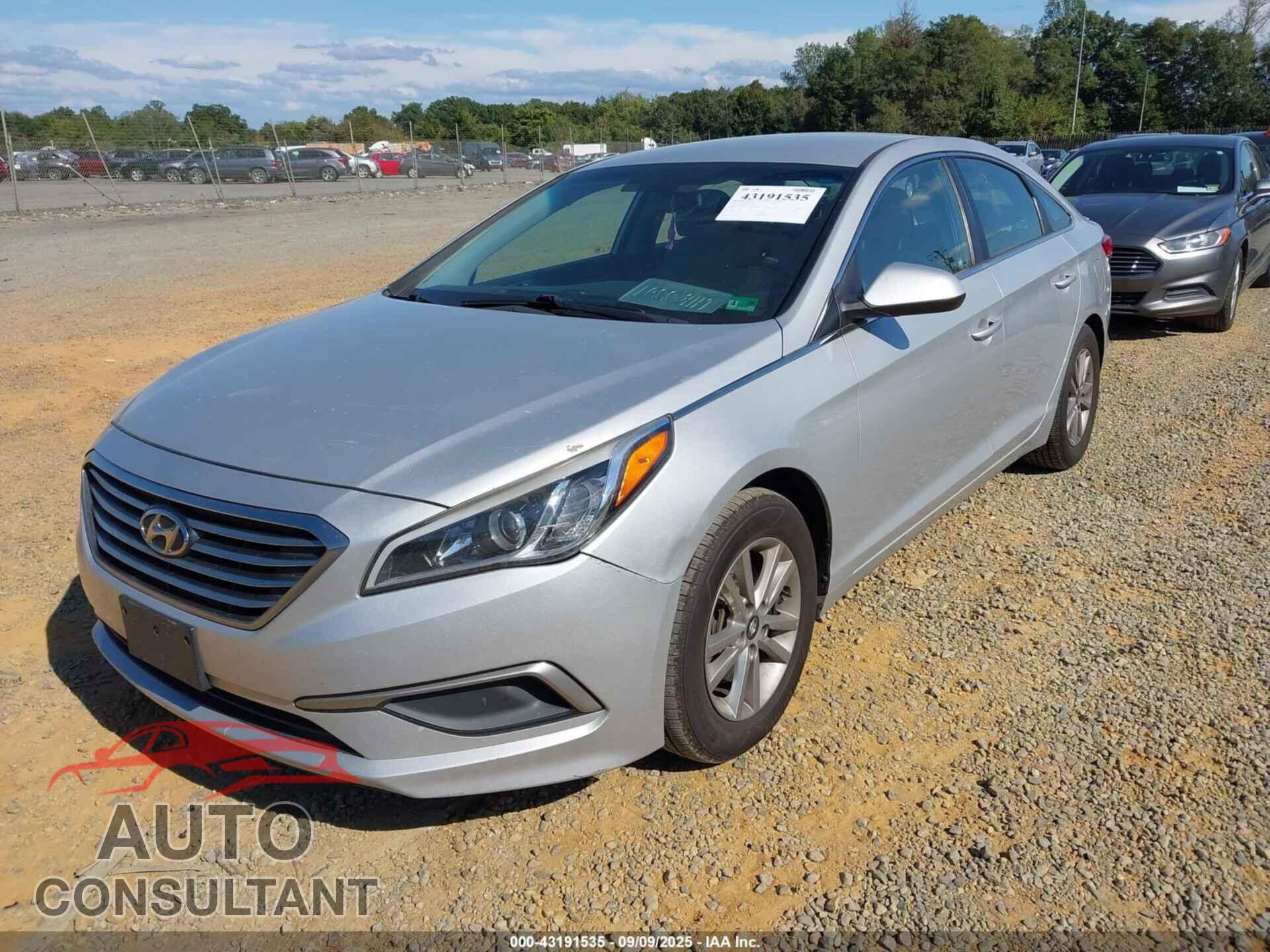 HYUNDAI SONATA 2017 - 5NPE24AF5HH517531
