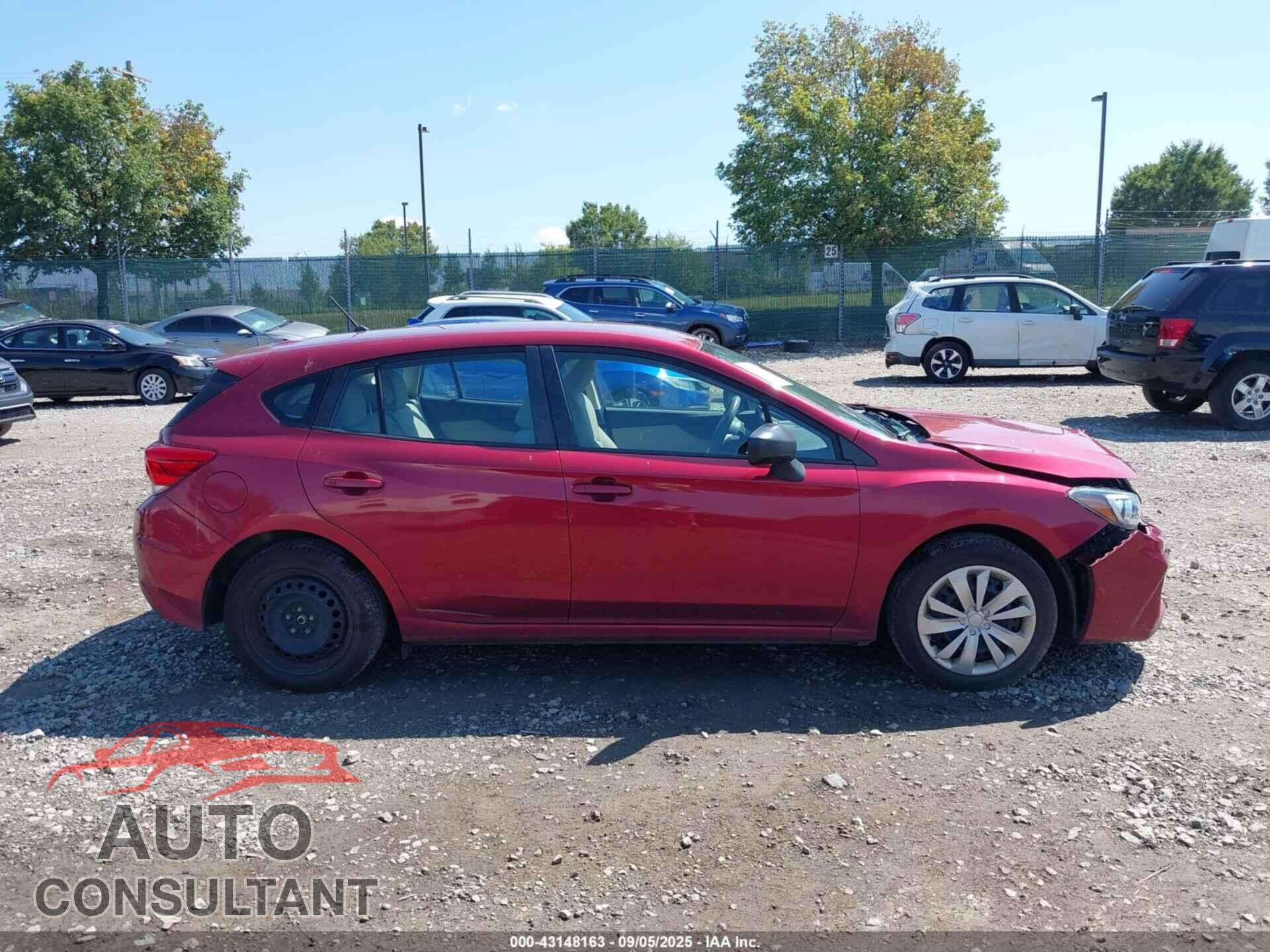 SUBARU IMPREZA 2019 - 4S3GTAB61K3734838