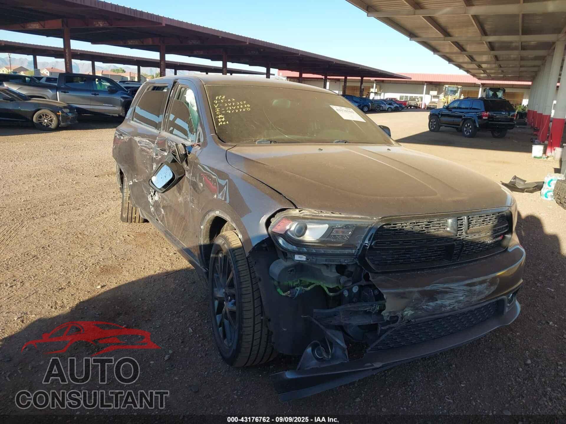 DODGE DURANGO 2016 - 1C4SDJCT3GC347355