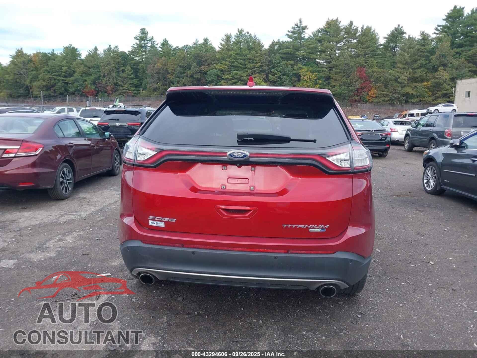 FORD EDGE 2016 - 2FMPK4K91GBB90987