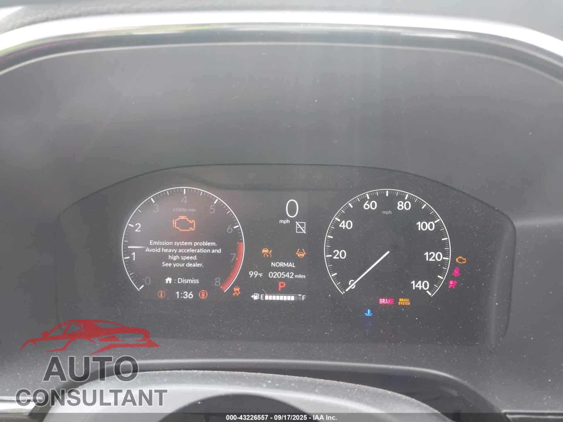 HONDA CR-V 2024 - 2HKRS4H43RH447843