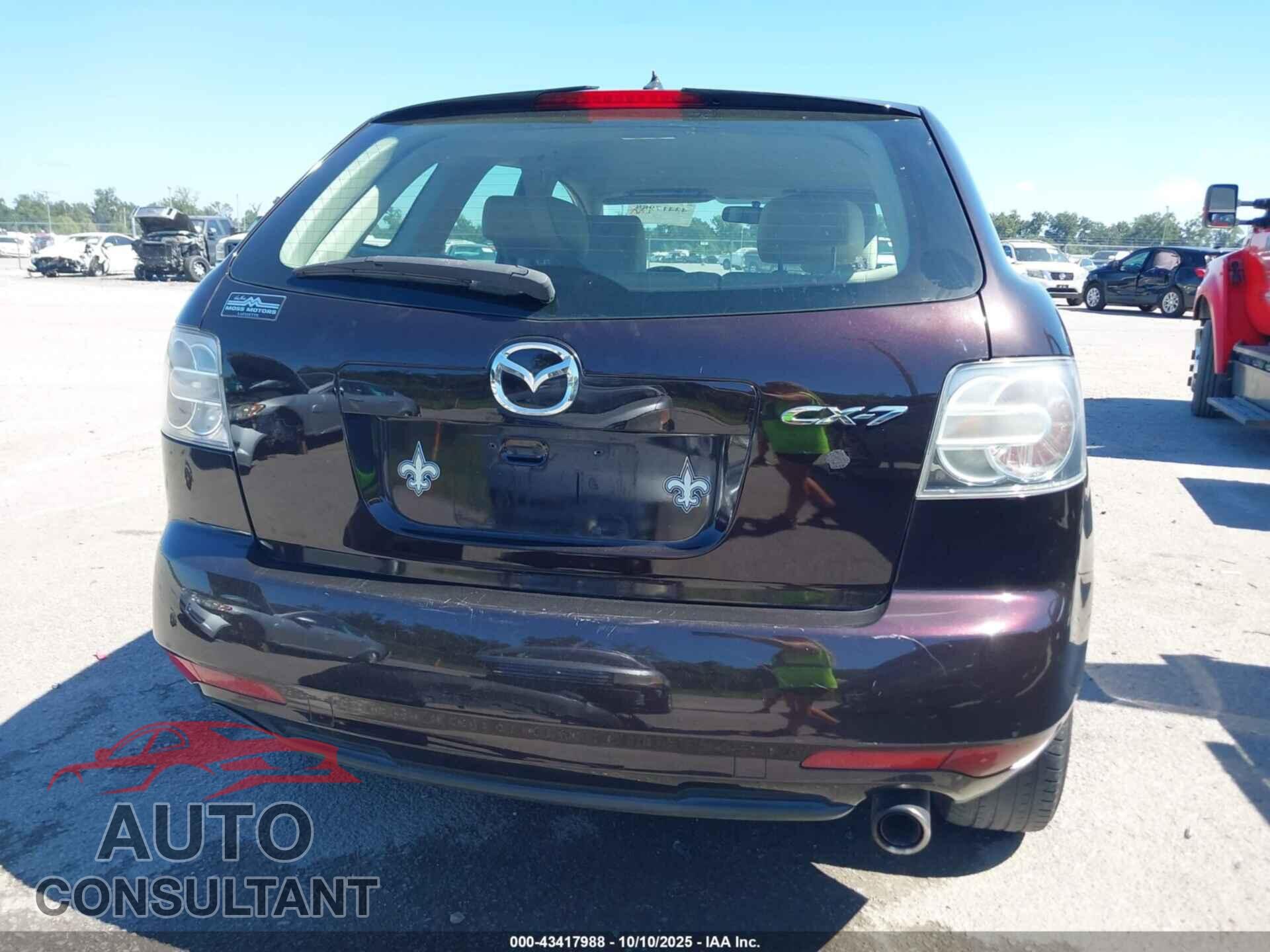 MAZDA CX-7 2011 - JM3ER2A53B0372220