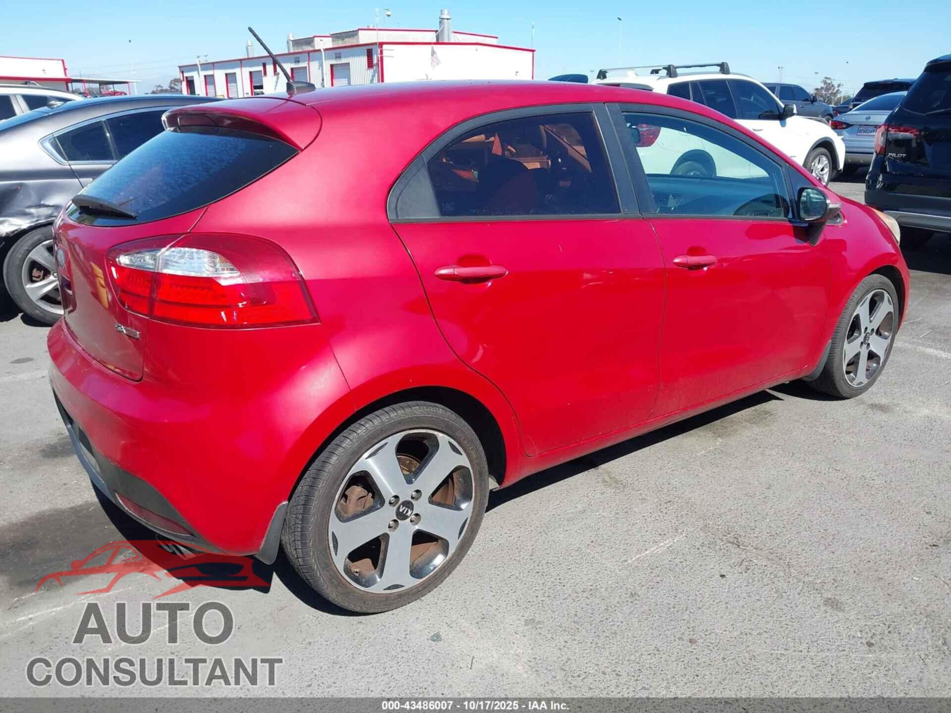 KIA RIO 2014 - KNADN5A30E6354238