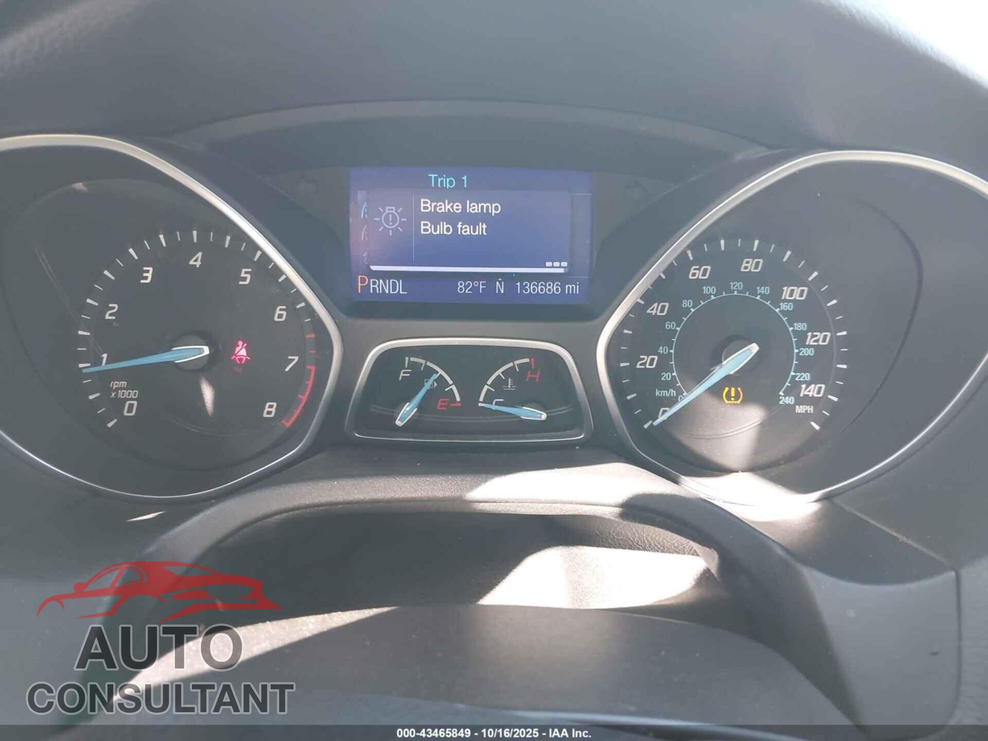 FORD FOCUS 2013 - 1FADP3K20DL248319