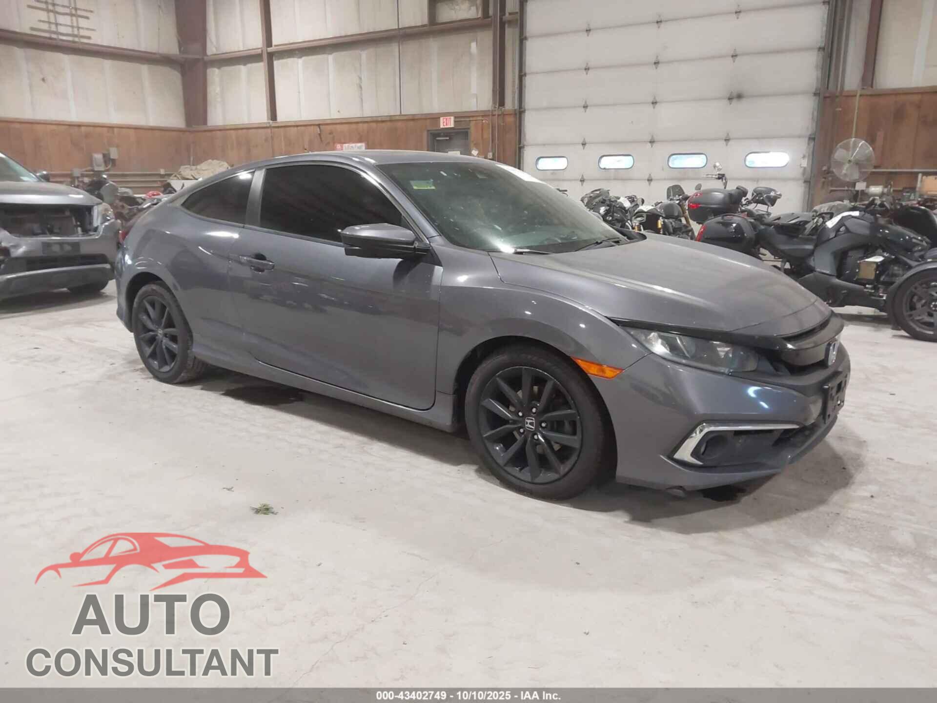 HONDA CIVIC 2019 - 2HGFC3B31KH350246