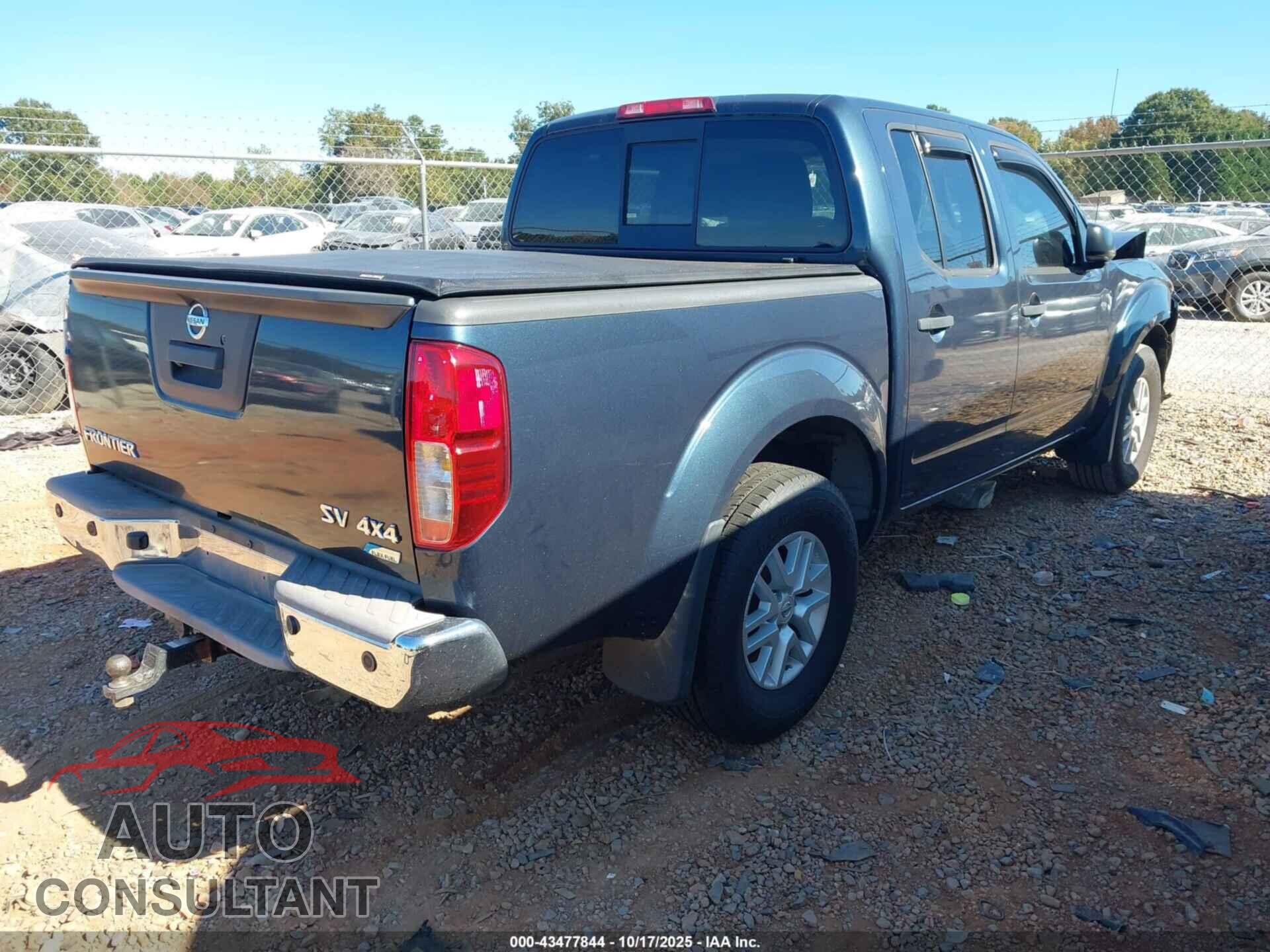 NISSAN FRONTIER 2017 - 1N6DD0EV5HN751309