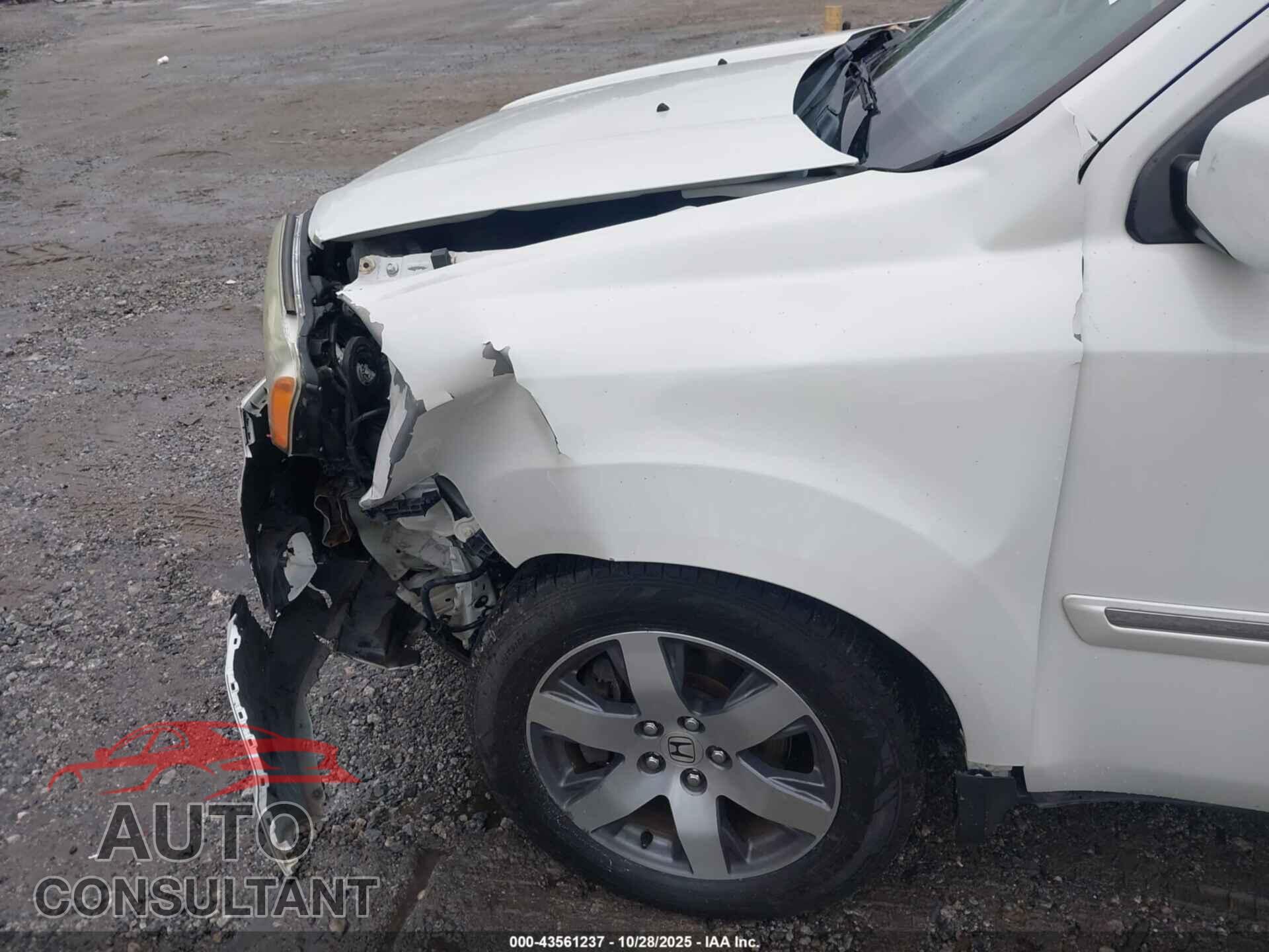 HONDA PILOT 2013 - 5FNYF4H94DB041296