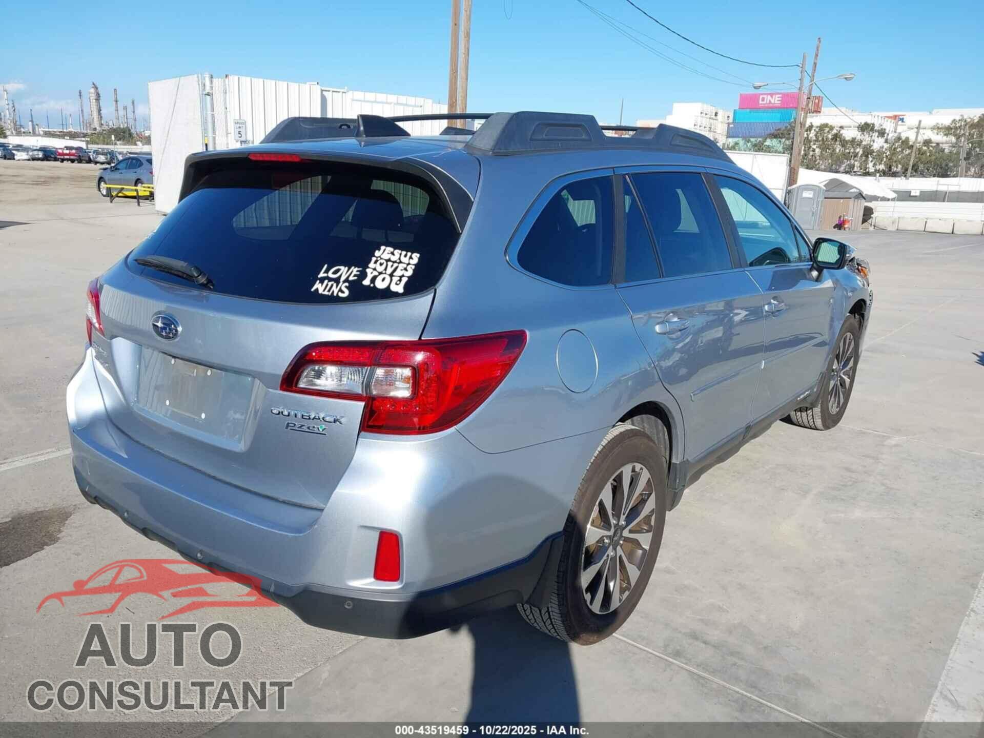 SUBARU OUTBACK 2017 - 4S4BSANC4H3371888