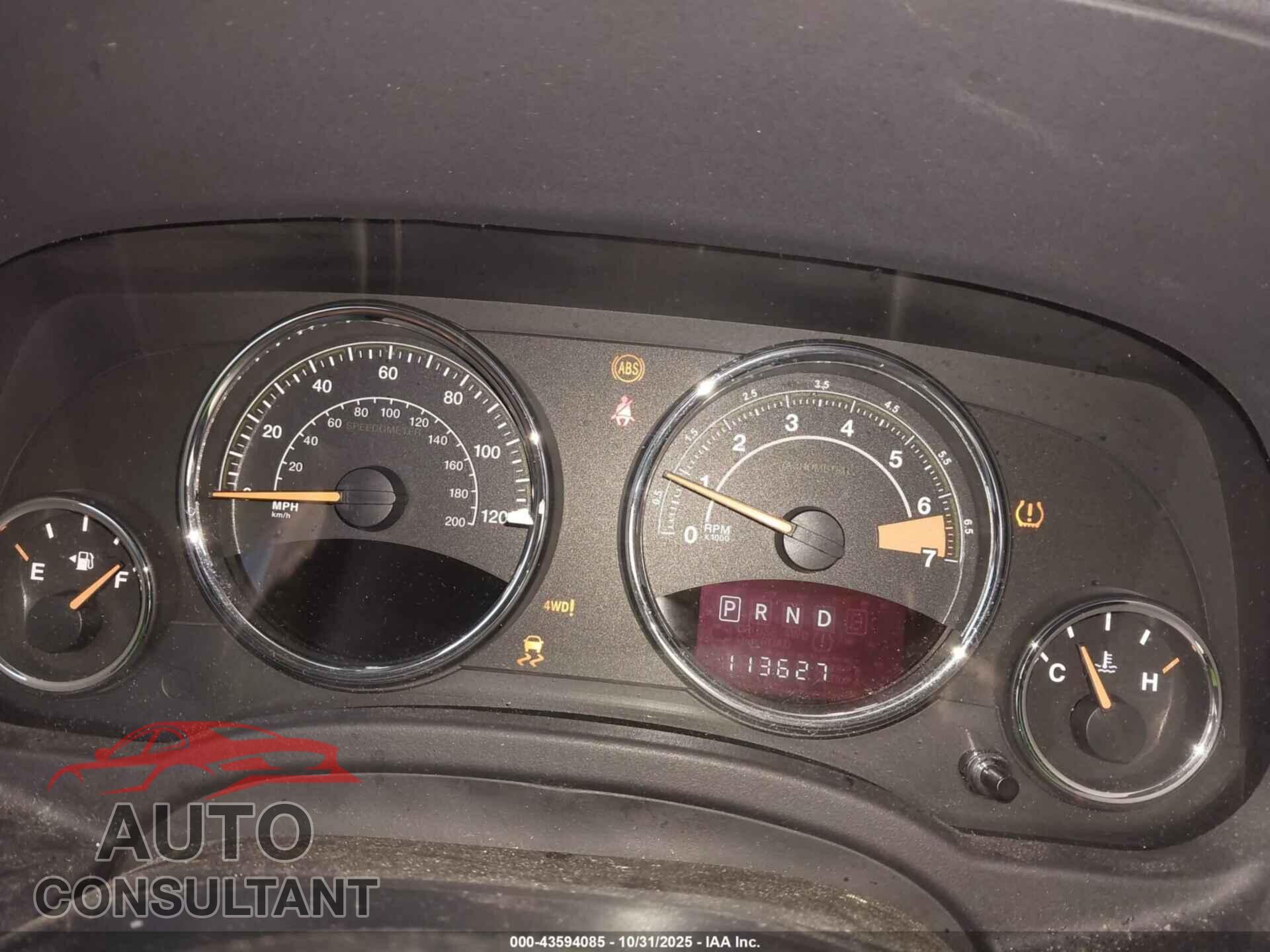 JEEP COMPASS 2017 - 1C4NJDEBXHD163537