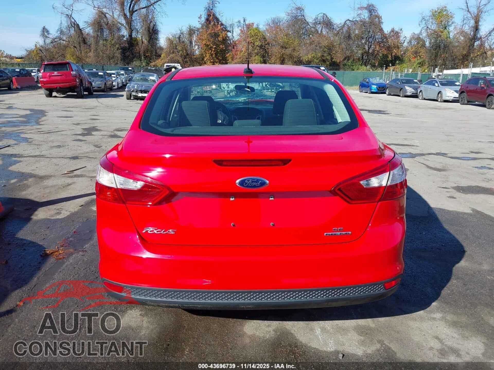 FORD FOCUS 2013 - 1FADP3F27DL288794