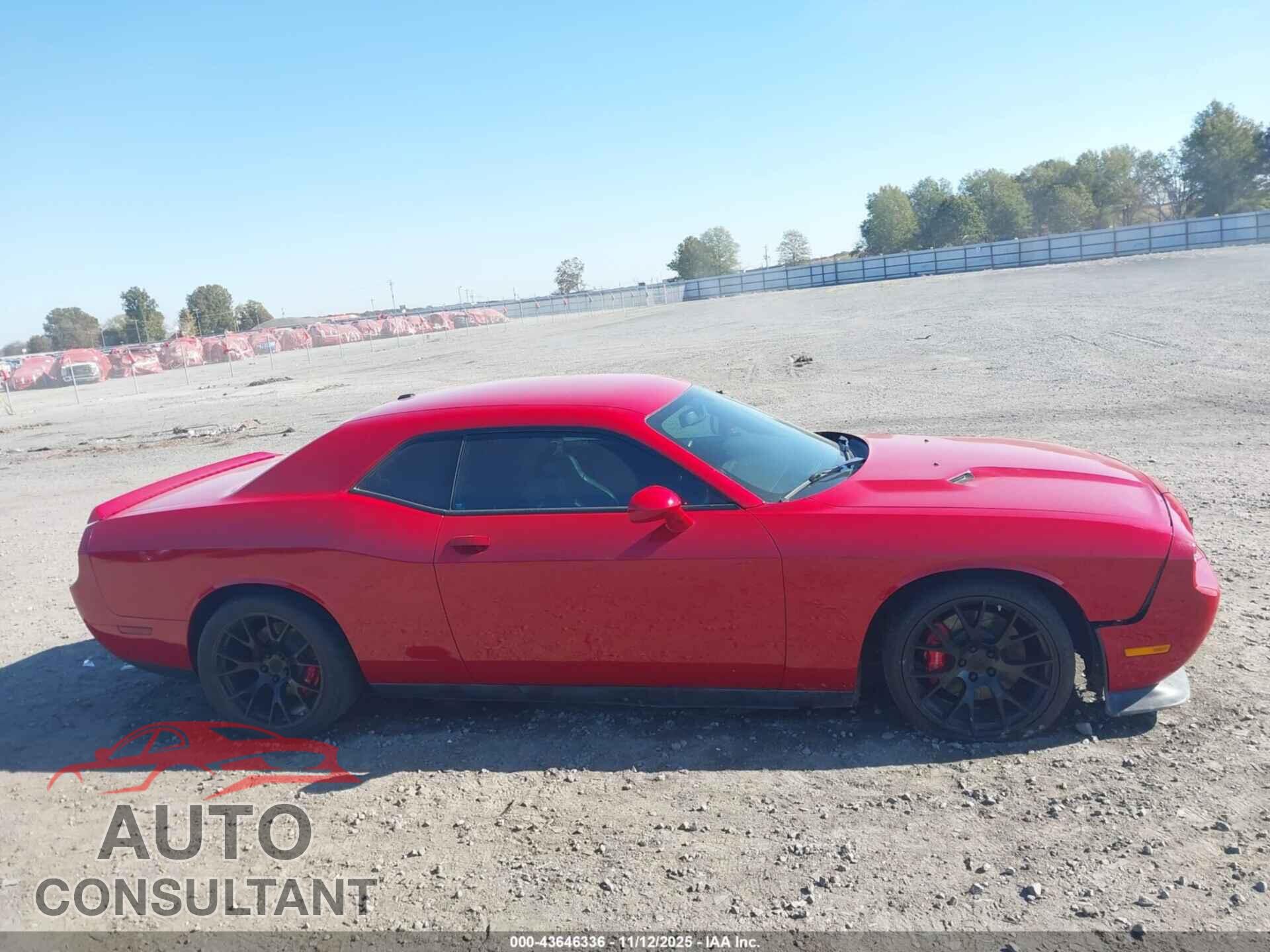 DODGE CHALLENGER 2012 - 2C3CDYCJ3CH137524