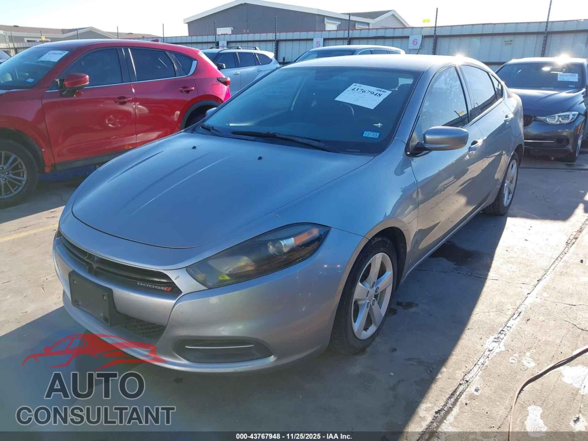 DODGE DART 2015 - 1C3CDFBB1FD277717
