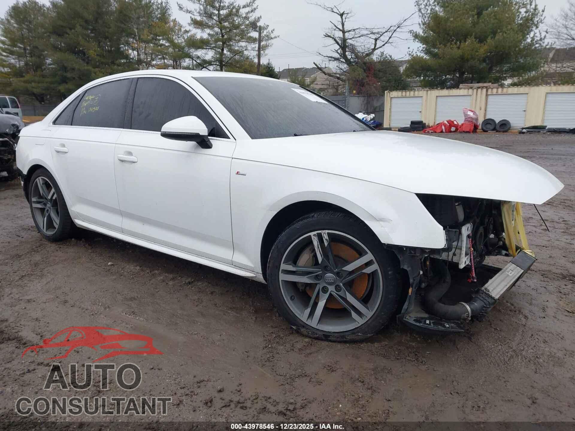 AUDI A4 2017 - WAUENAF43HN009732