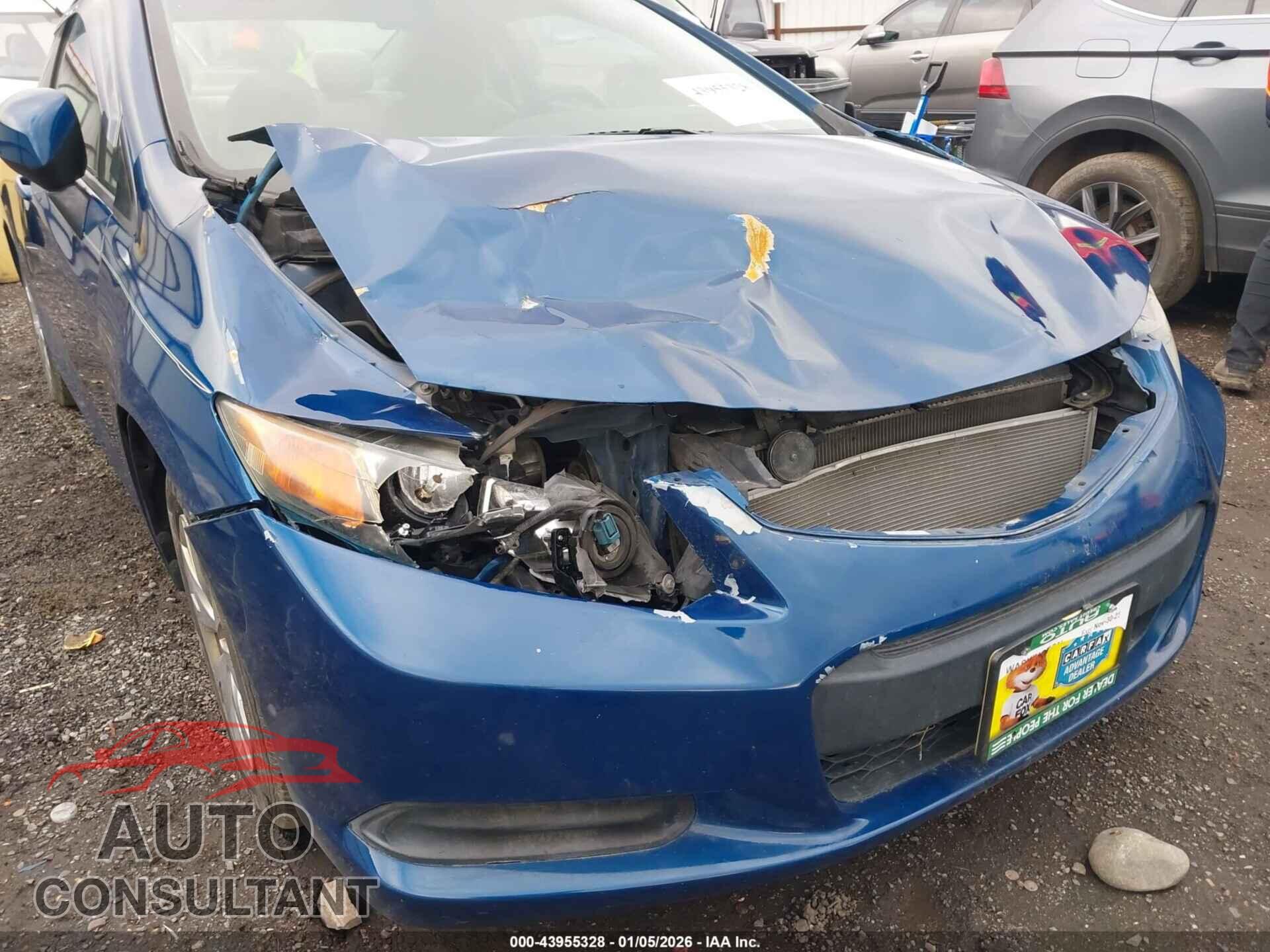 HONDA CIVIC 2012 - 2HGFG3B53CH521733