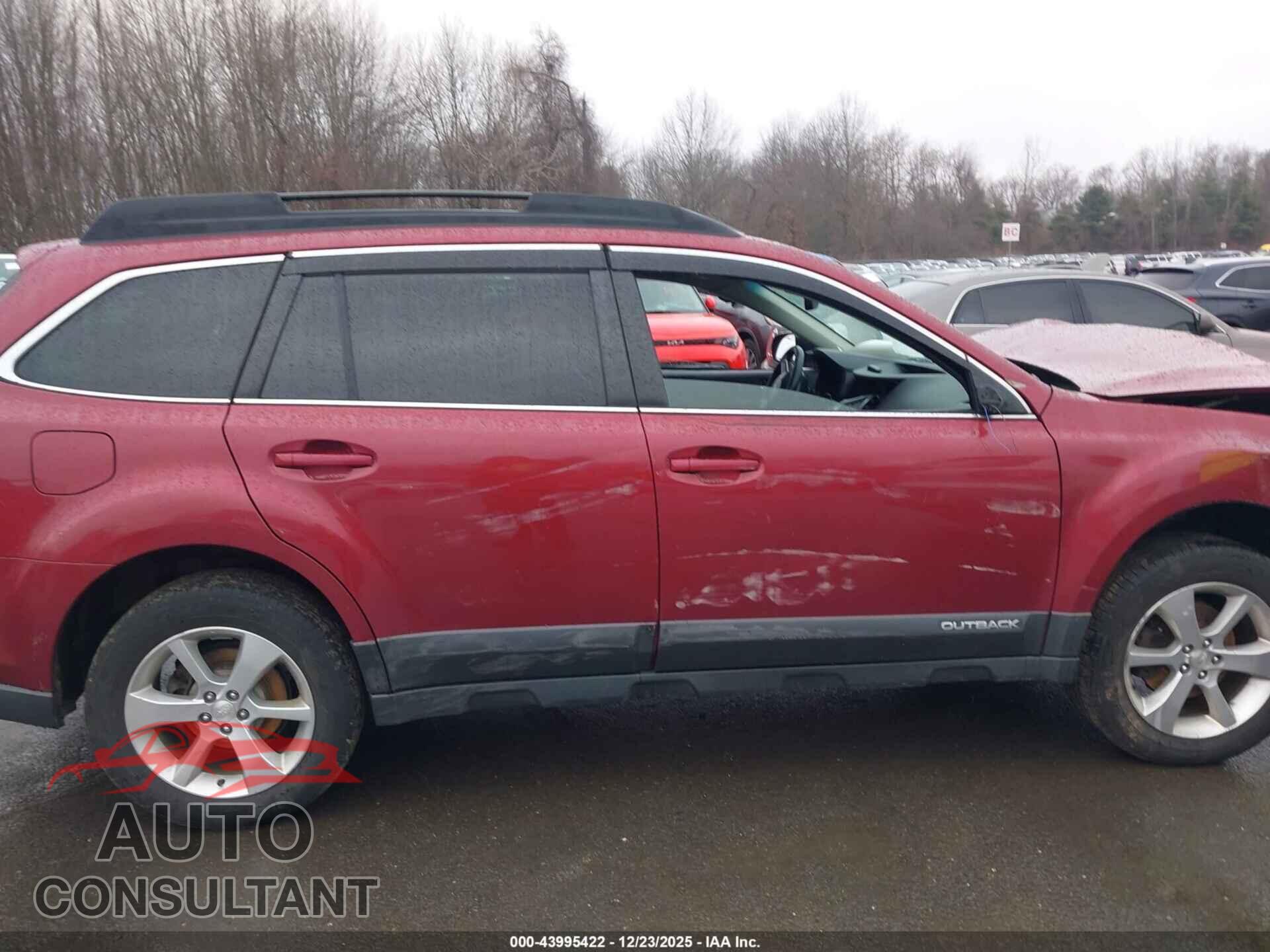 SUBARU OUTBACK 2014 - 4S4BRBLC5E3314387