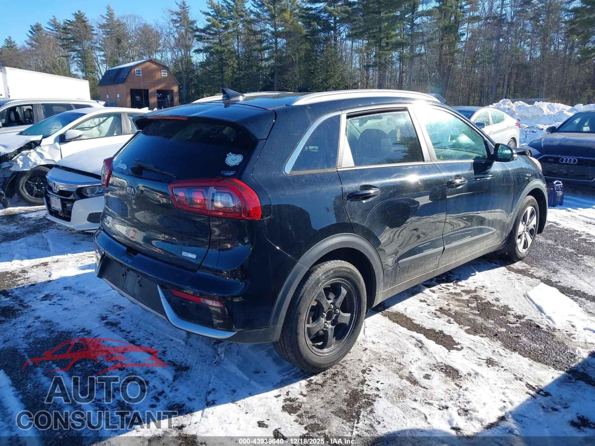 KIA NIRO 2017 - KNDCC3LC7H5071612