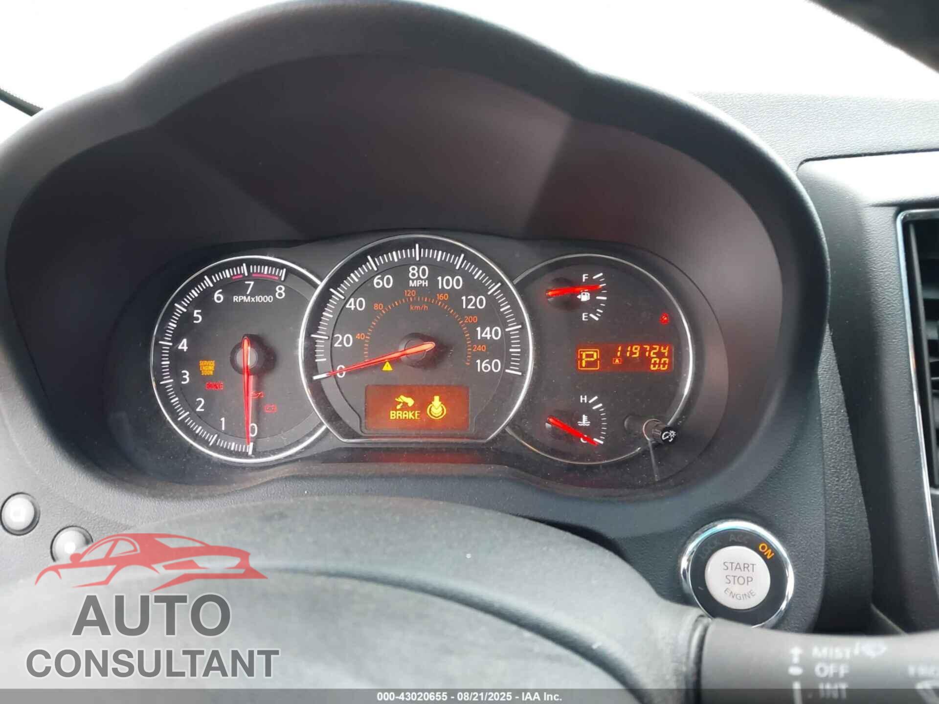 NISSAN MAXIMA 2010 - 1N4AA5AP1AC859744