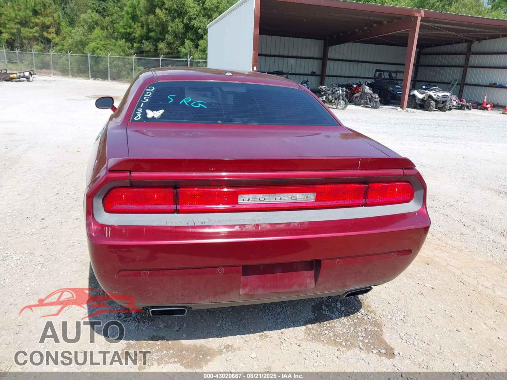DODGE CHALLENGER 2014 - 2C3CDYAG8EH225138