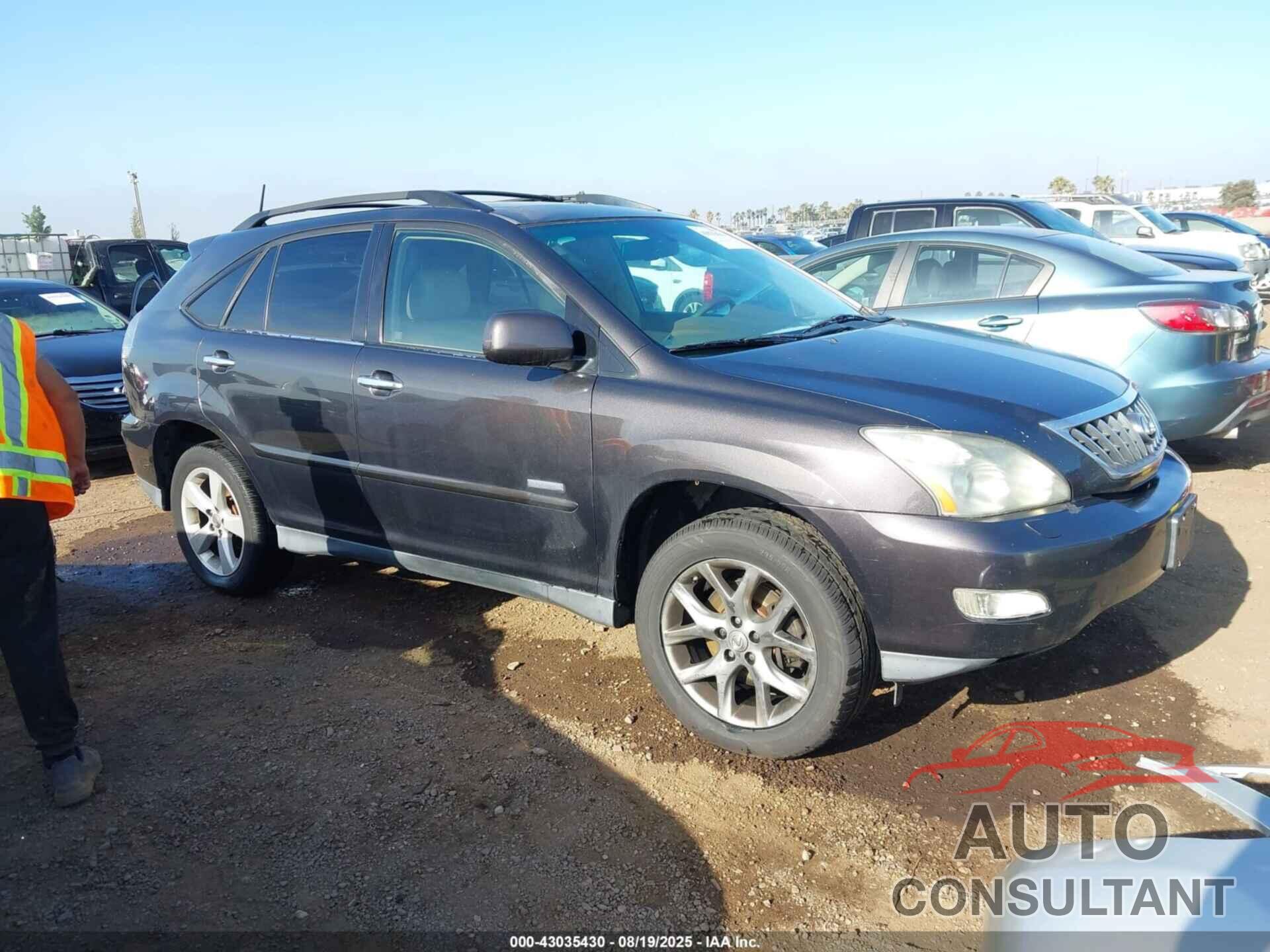 LEXUS RX 350 2009 - 2T2GK31U49C078095