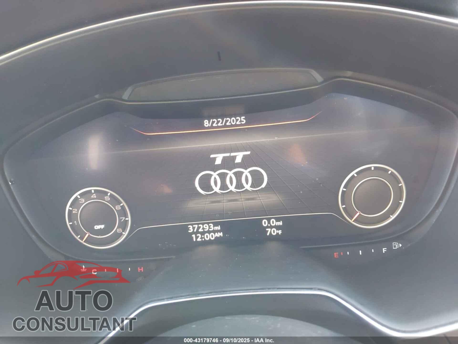 AUDI TT 2019 - TRUTECFV7K1002981