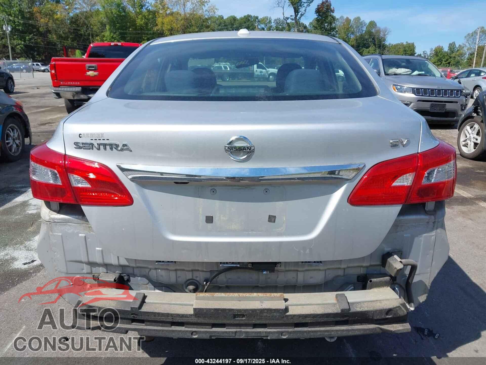 NISSAN SENTRA 2017 - 3N1AB7AP1HY224384