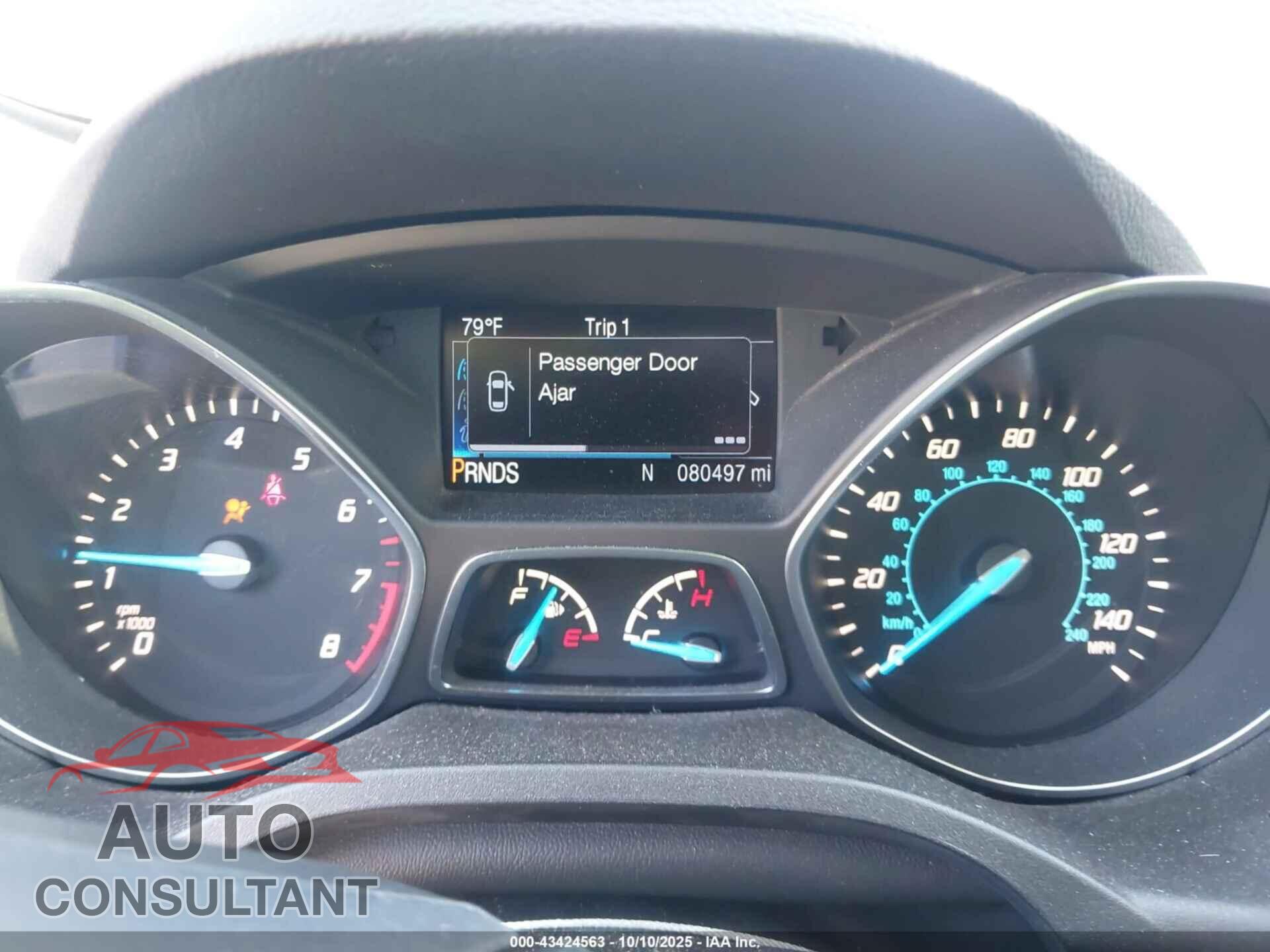FORD ESCAPE 2016 - 1FMCU0JX4GUA96579