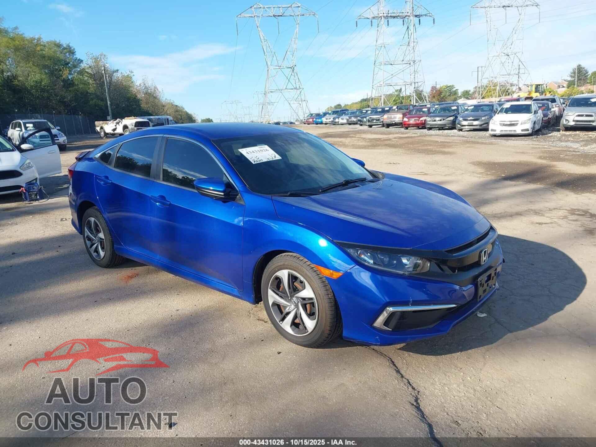 HONDA CIVIC 2019 - 19XFC2F65KE035653