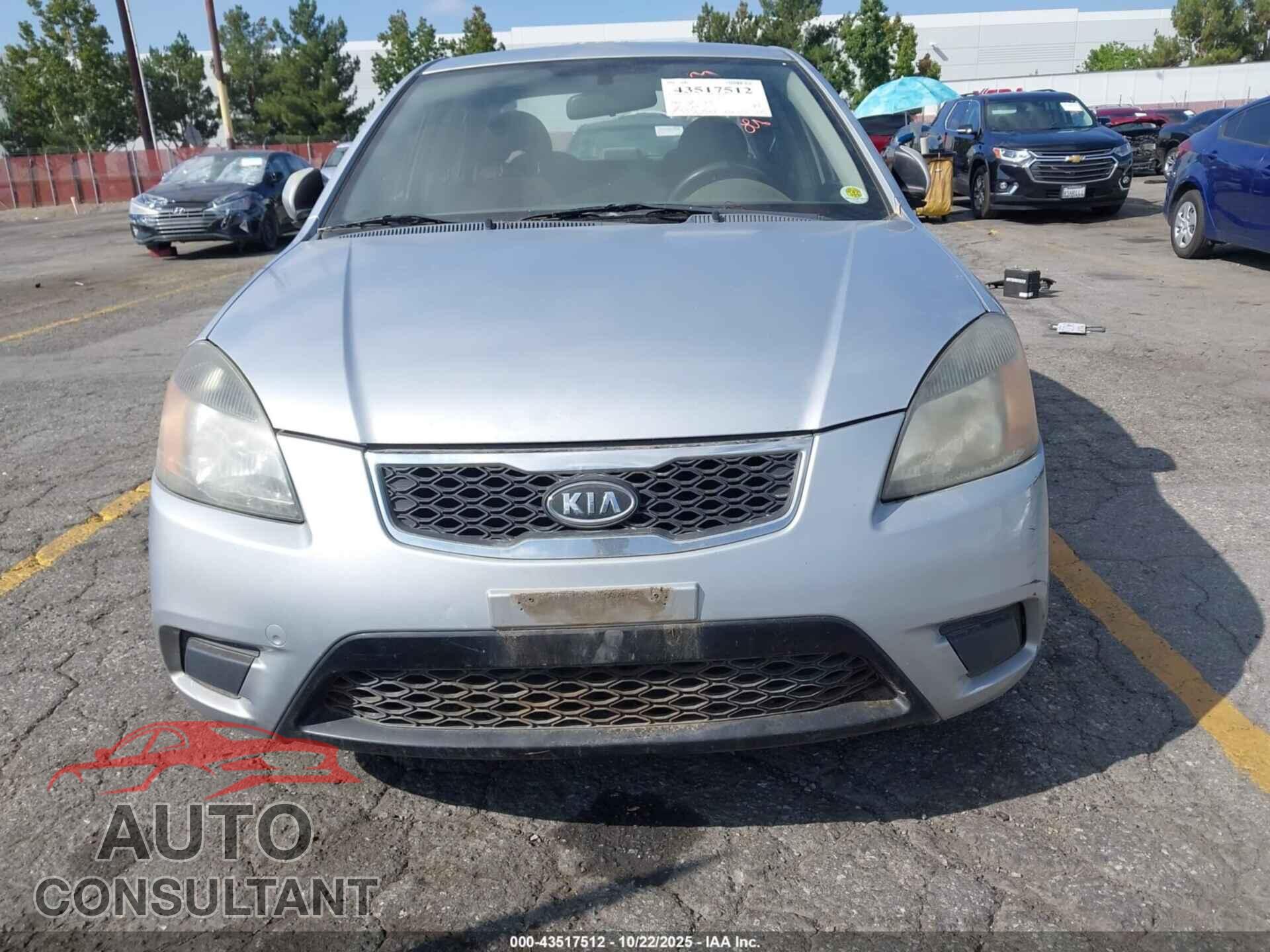 KIA RIO 2011 - KNADH4A33B6955270