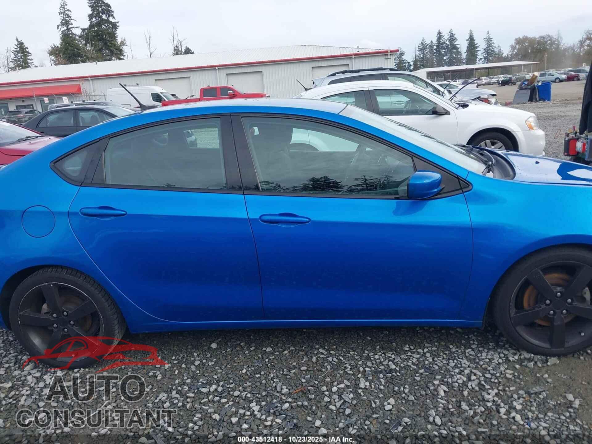 DODGE DART 2016 - 1C3CDFAA9GD541079