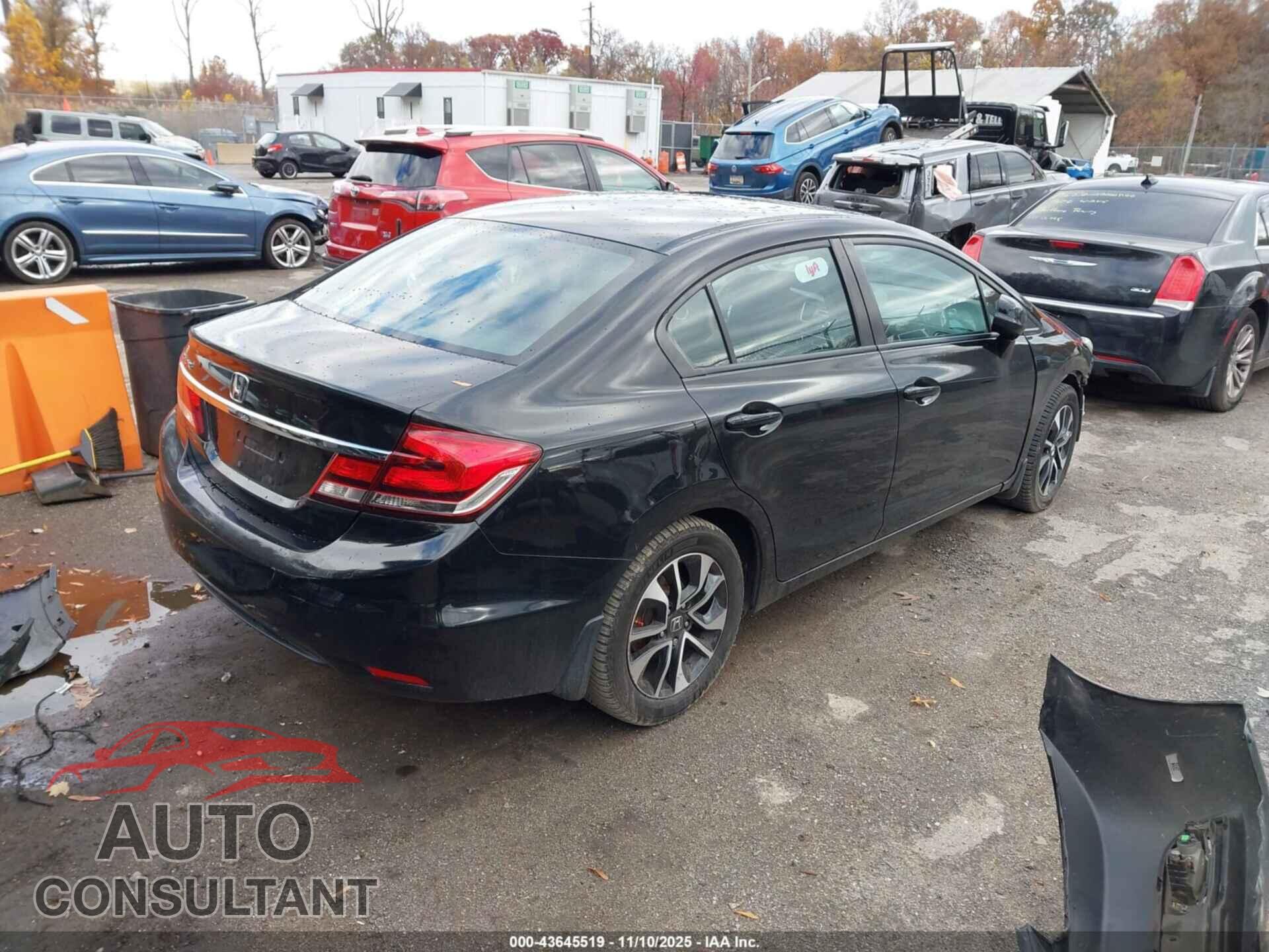 HONDA CIVIC 2013 - 2HGFB2F95DH514712