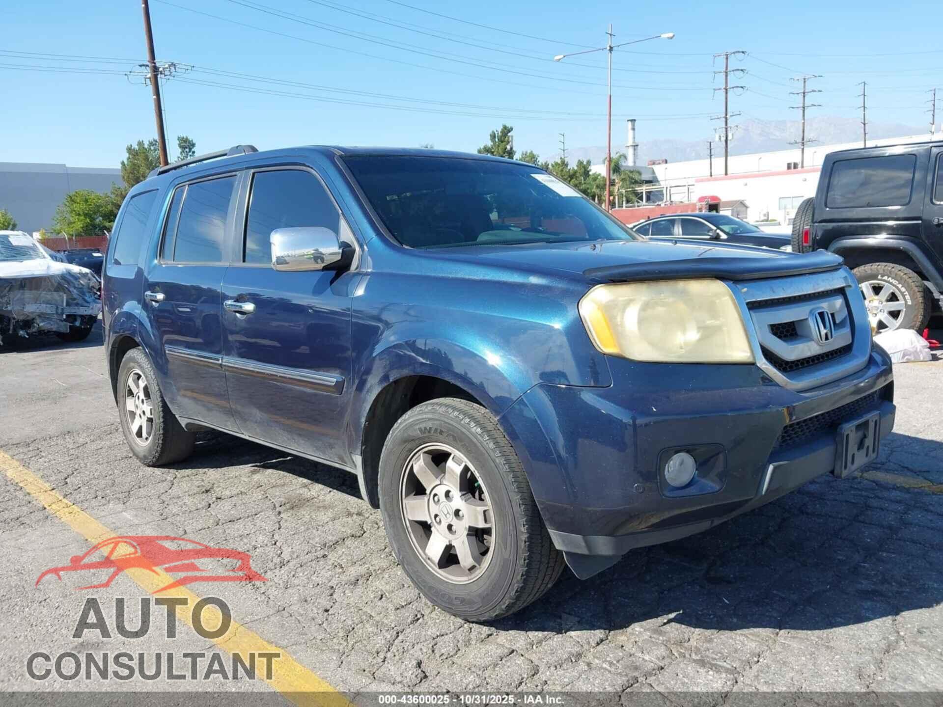 HONDA PILOT 2010 - 5FNYF4H9XAB026085