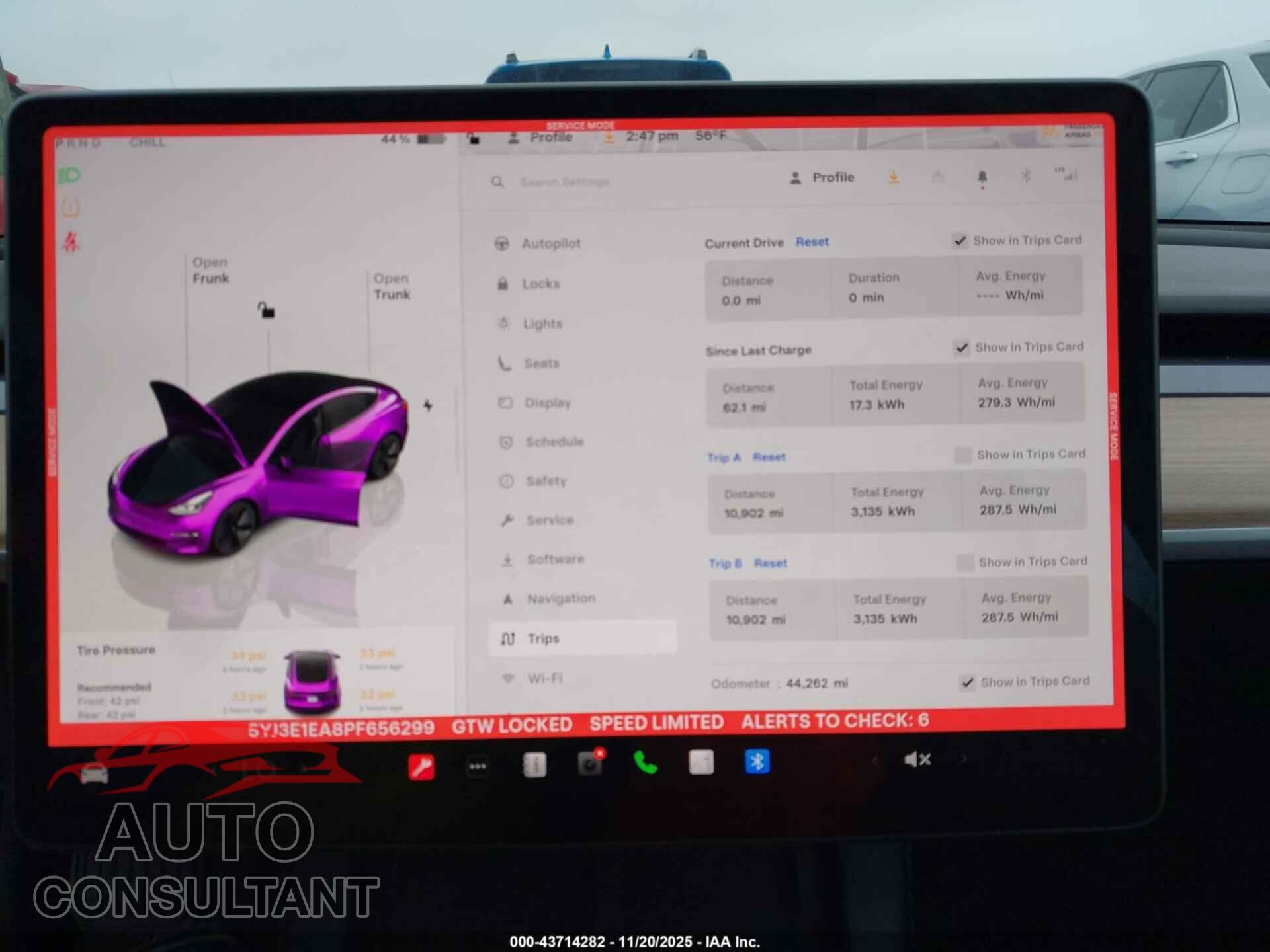 TESLA MODEL 3 2023 - 5YJ3E1EA8PF656299