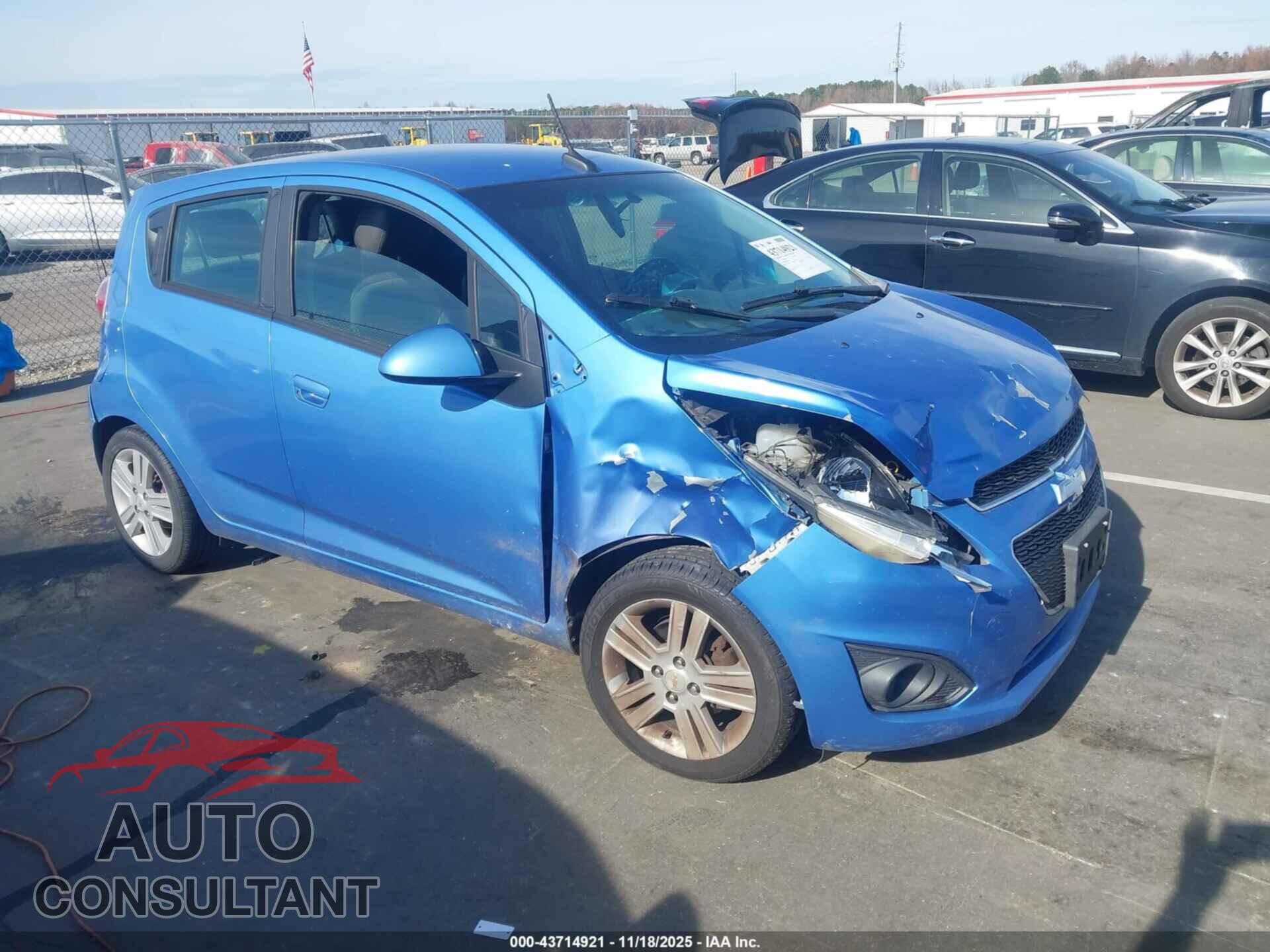 CHEVROLET SPARK 2013 - KL8CD6S90DC559447
