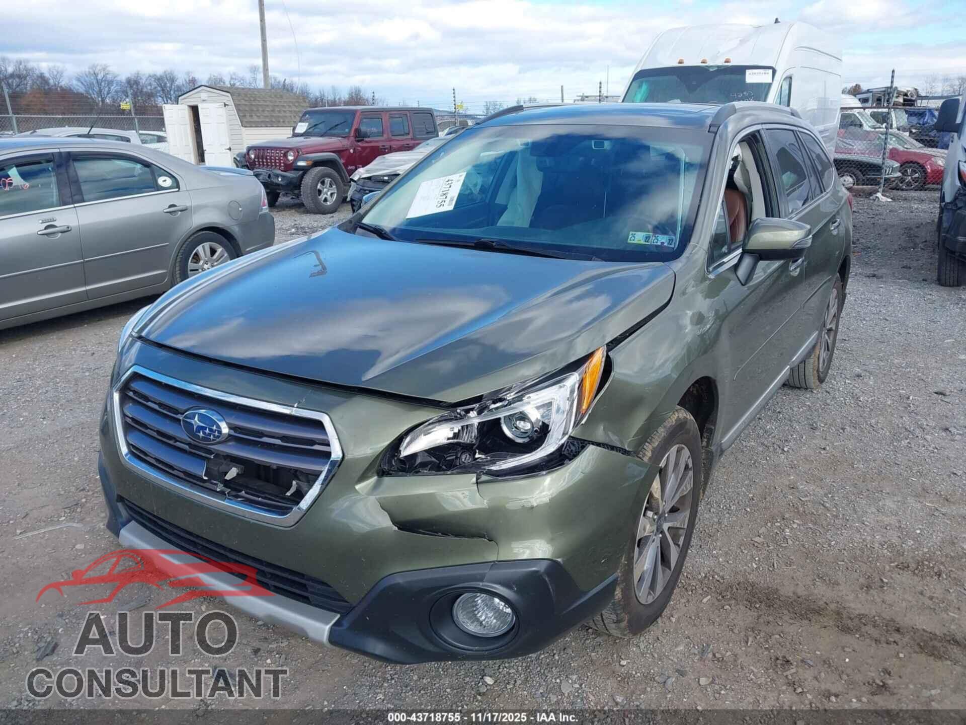 SUBARU OUTBACK 2017 - 4S4BSATC0H3303459