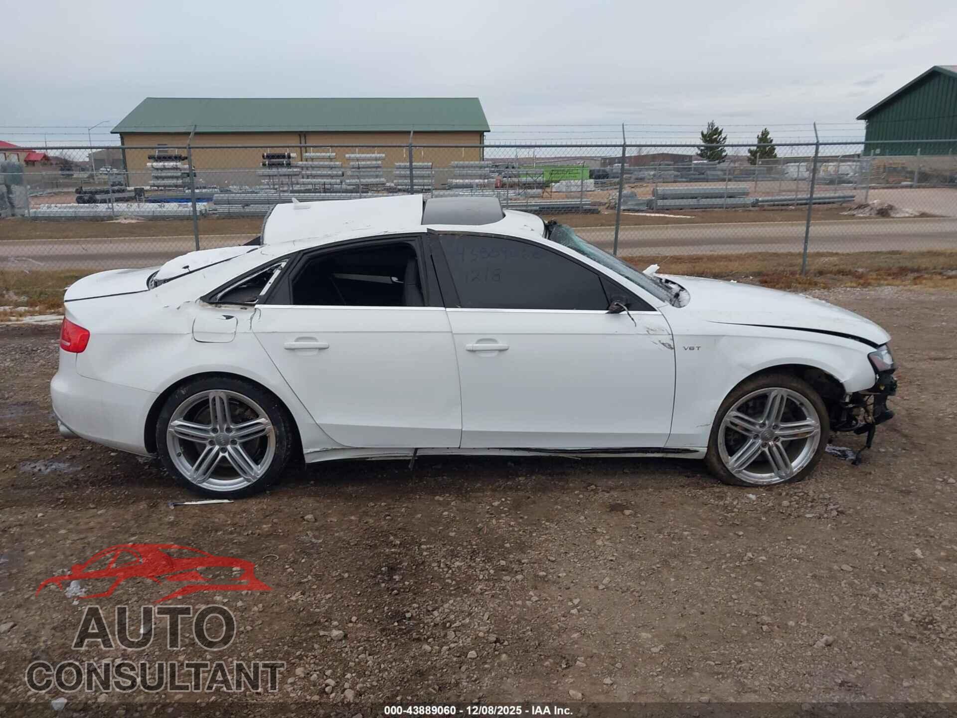 AUDI S4 2012 - WAUBGAFLXCA115079