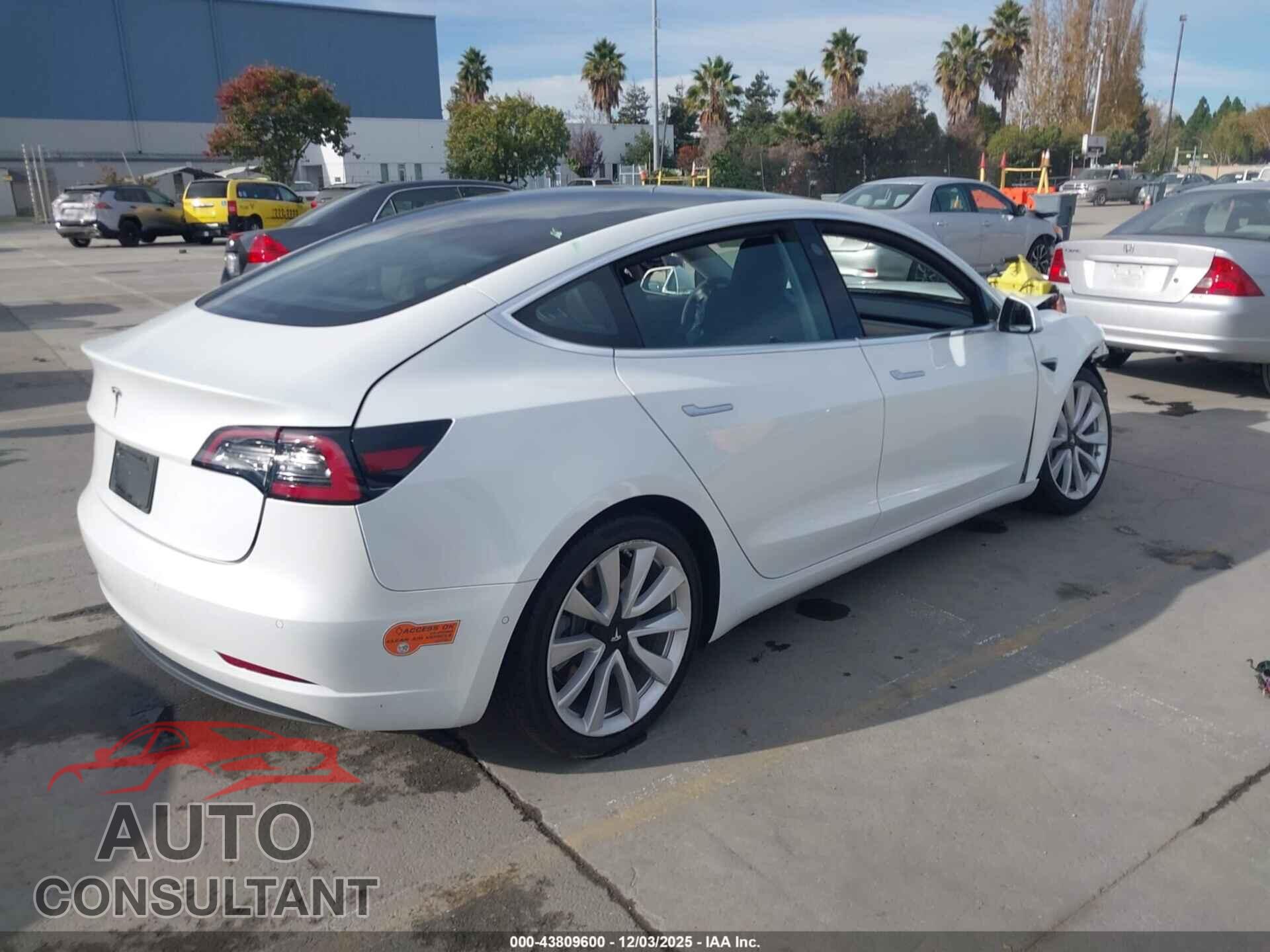 TESLA MODEL 3 2020 - 5YJ3E1EA9LF476839