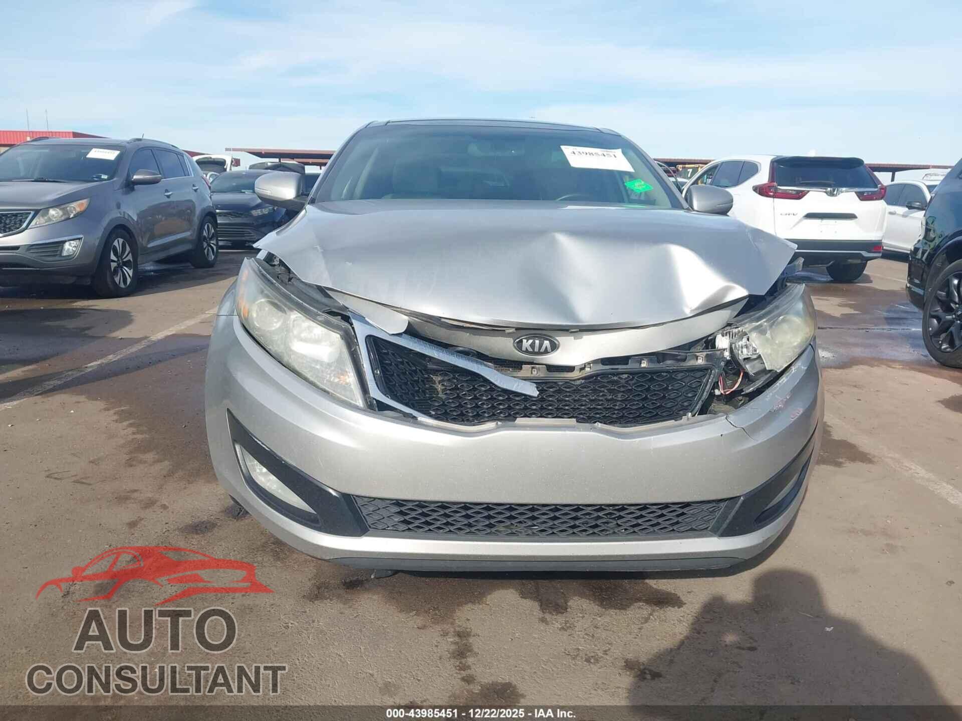 KIA OPTIMA 2013 - 5XXGN4A71DG112734
