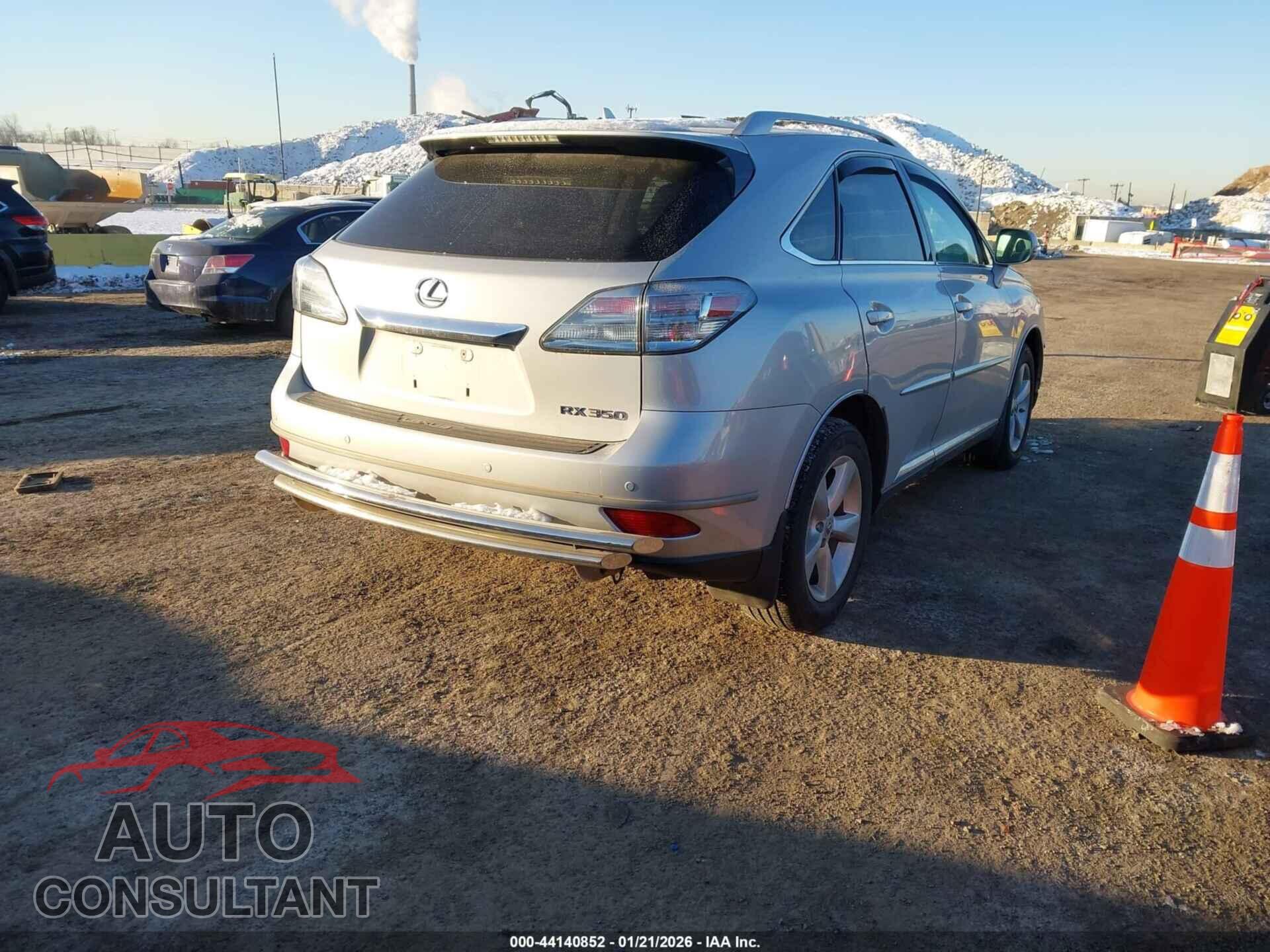 LEXUS RX 350 2011 - 2T2BK1BA2BC110731