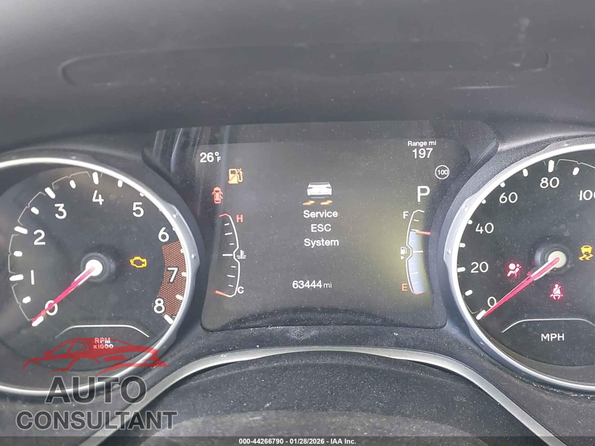 JEEP NEW COMPASS 2017 - 3C4NJDCB4HT666882
